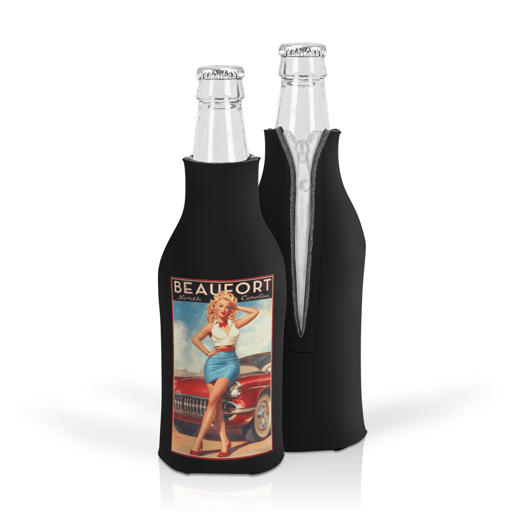 Scuba Foam Zippered Bottle