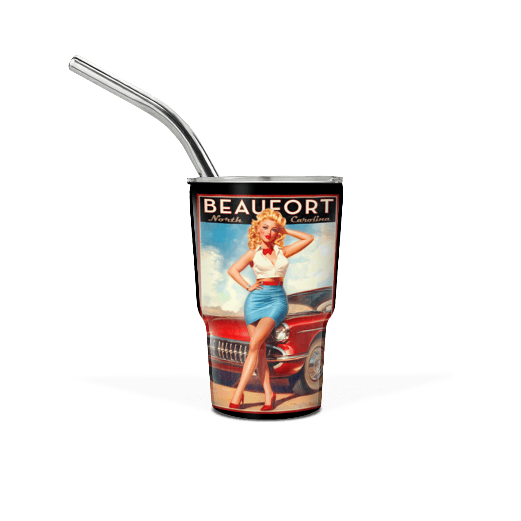 Mini 3 oz Tumbler with Straw