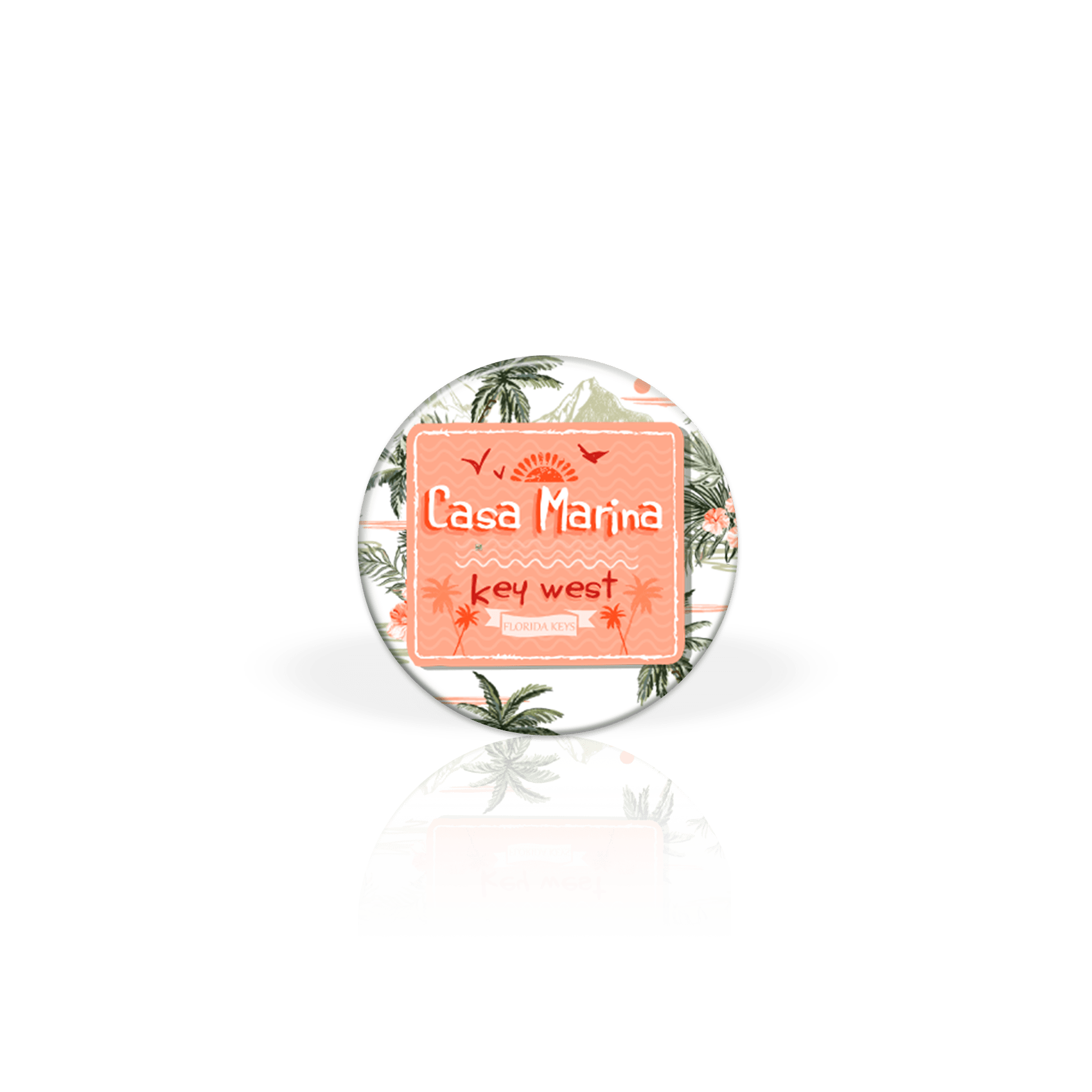 Retro Palm Waves