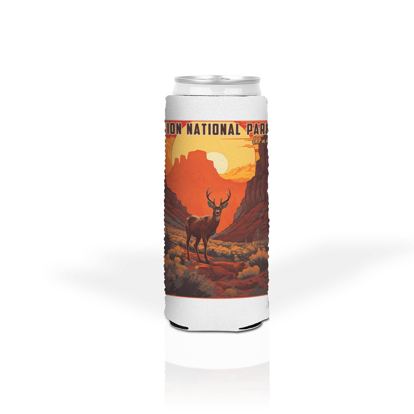 Red Rock Deer Poster