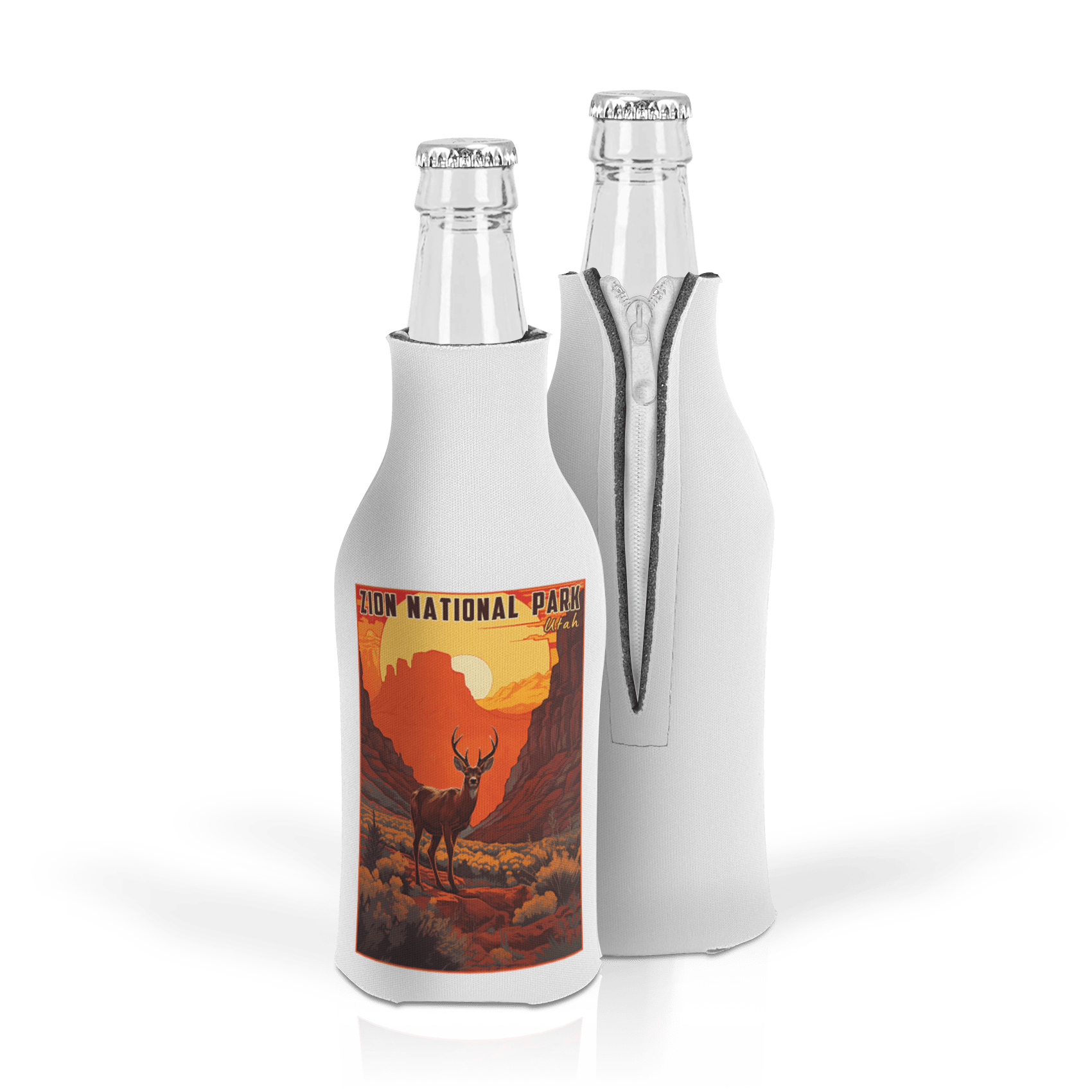 Scuba Foam Zippered Bottle