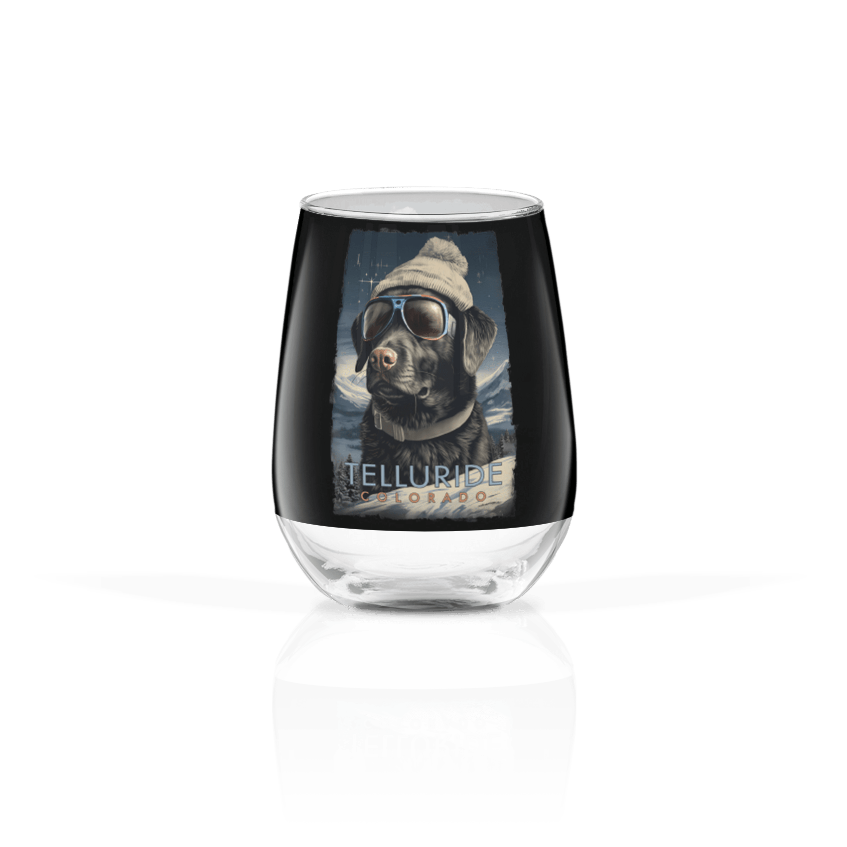 Clear 17oz Stemless Wine Glass