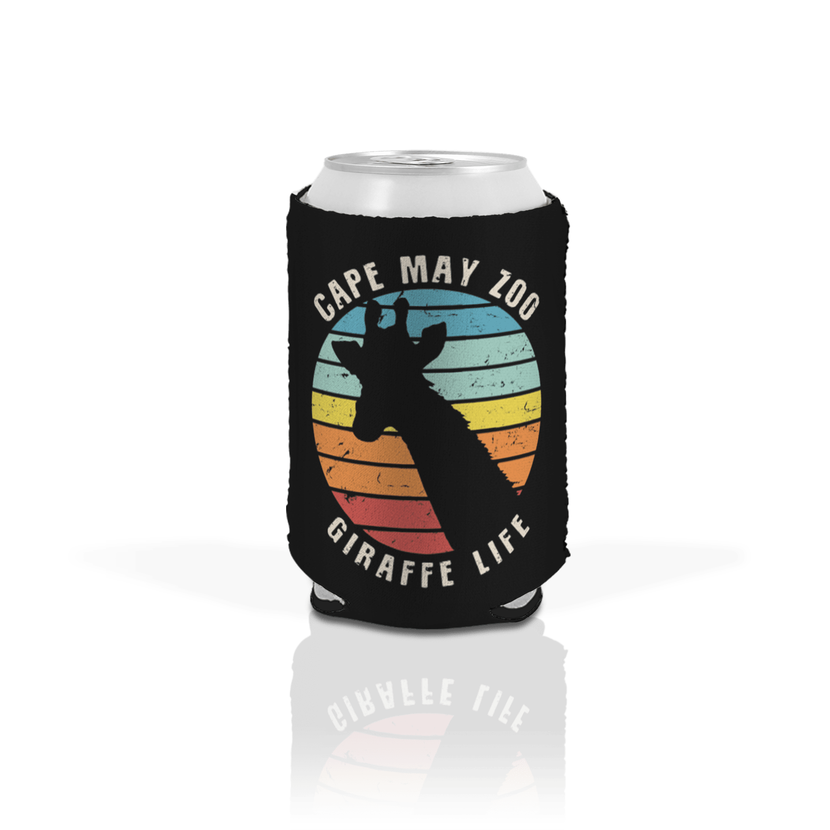 Retro Stripe Giraffe