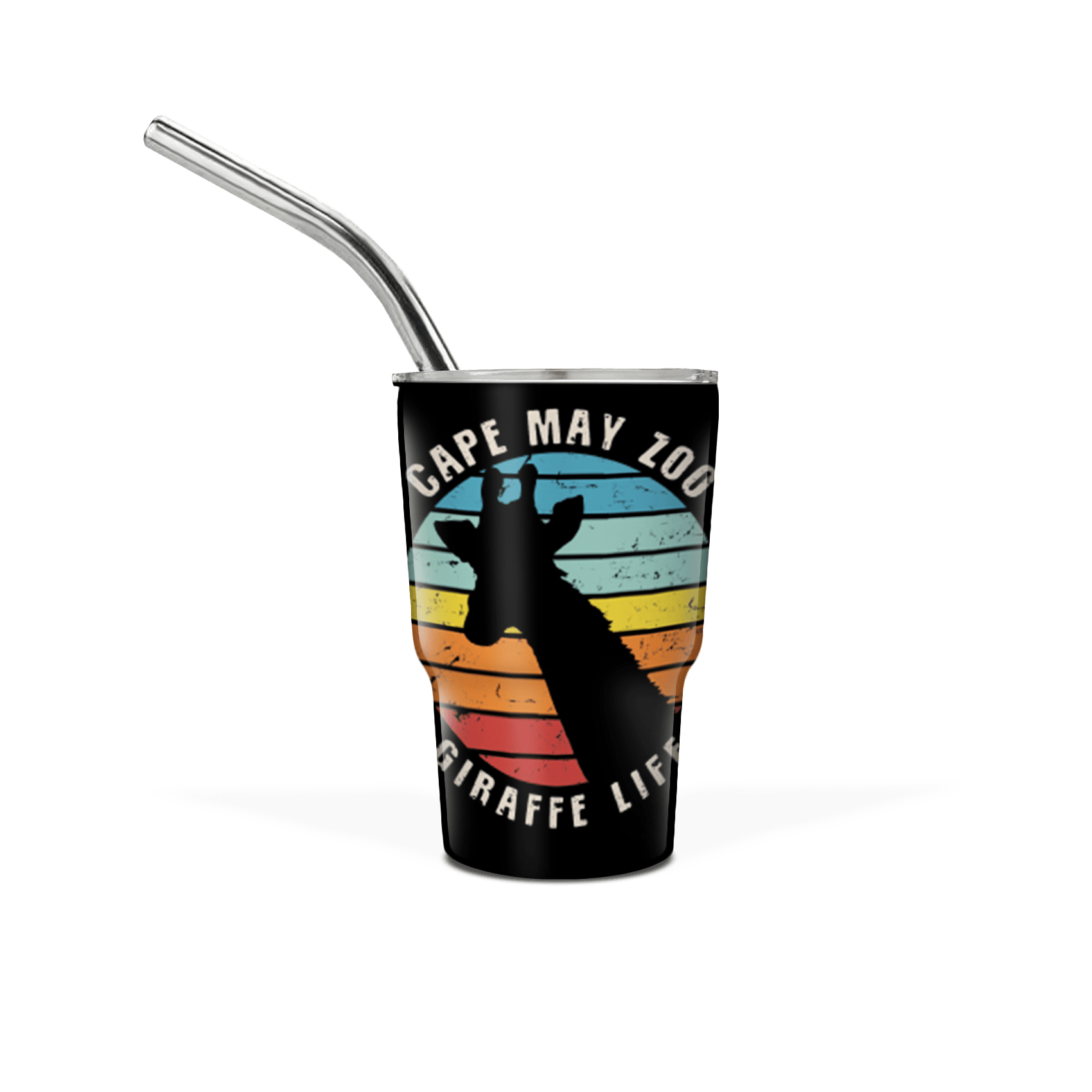 Mini 3 oz Tumbler with Straw