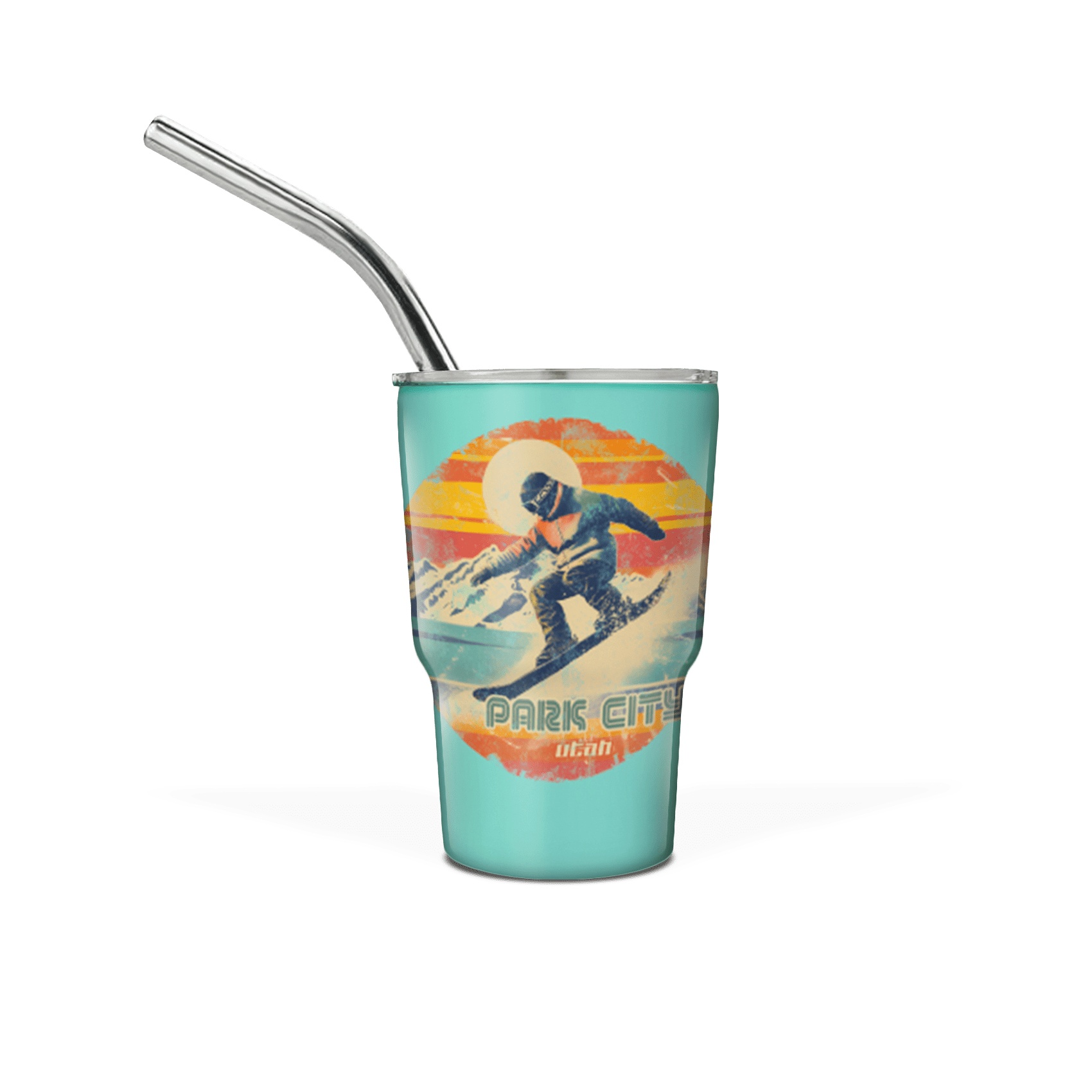 Mini 3 oz Tumbler with Straw