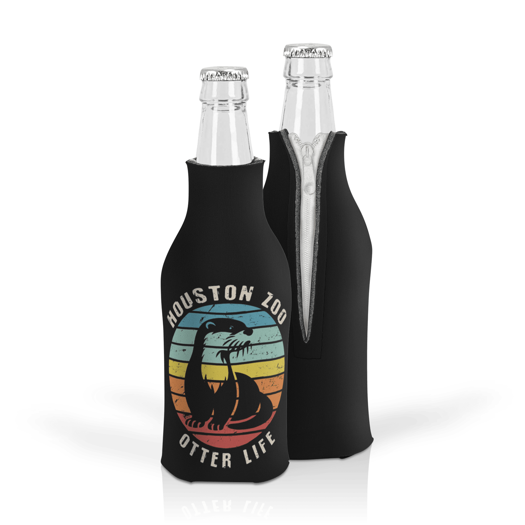 Scuba Foam Zippered Bottle