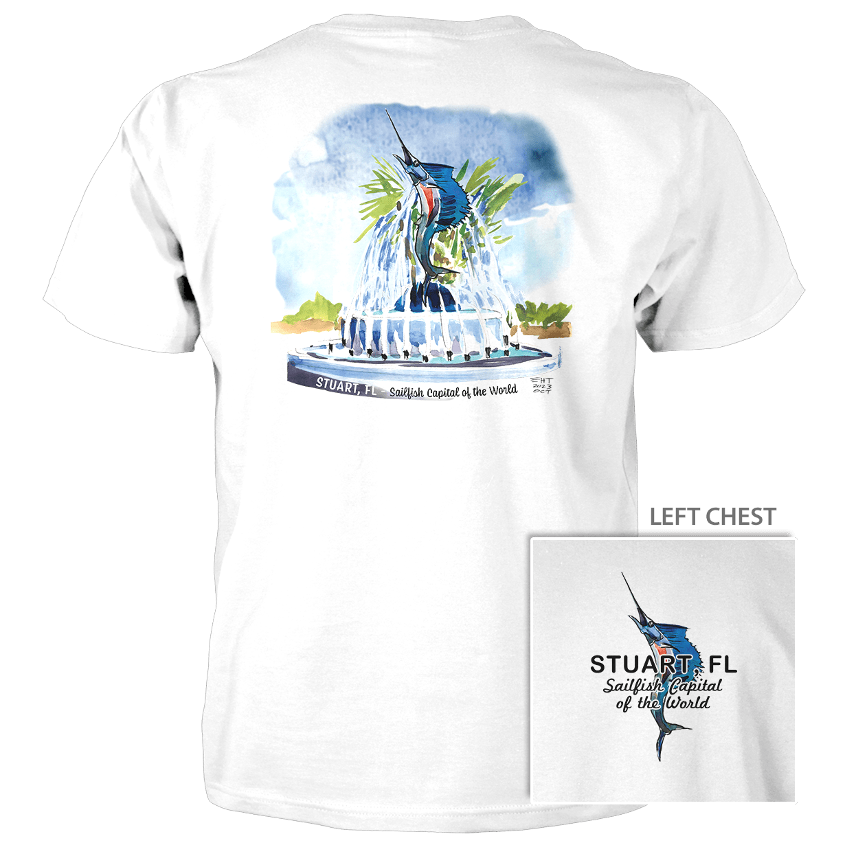 Stewart Sailfish Fountain