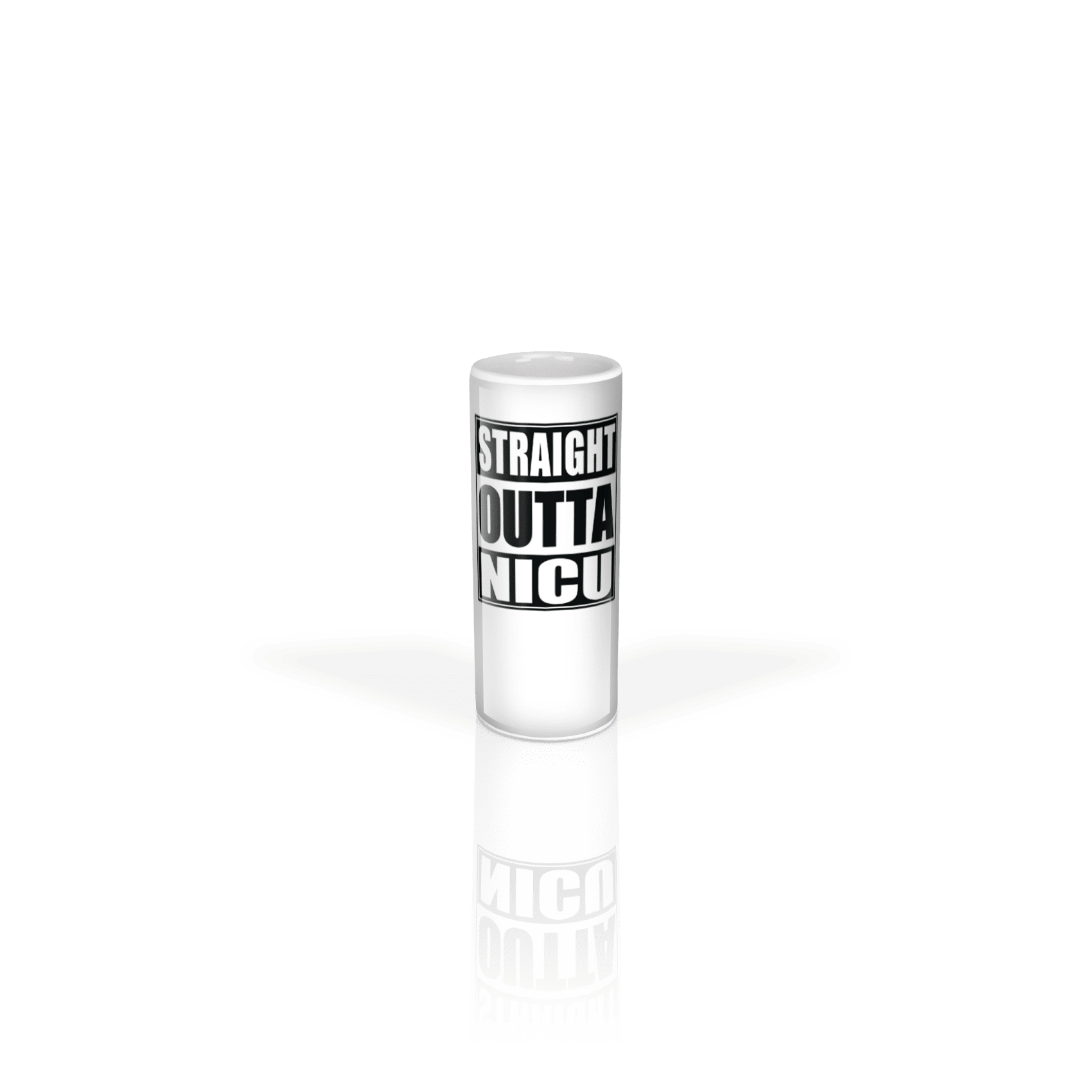 Ceramic Shooter 3oz White