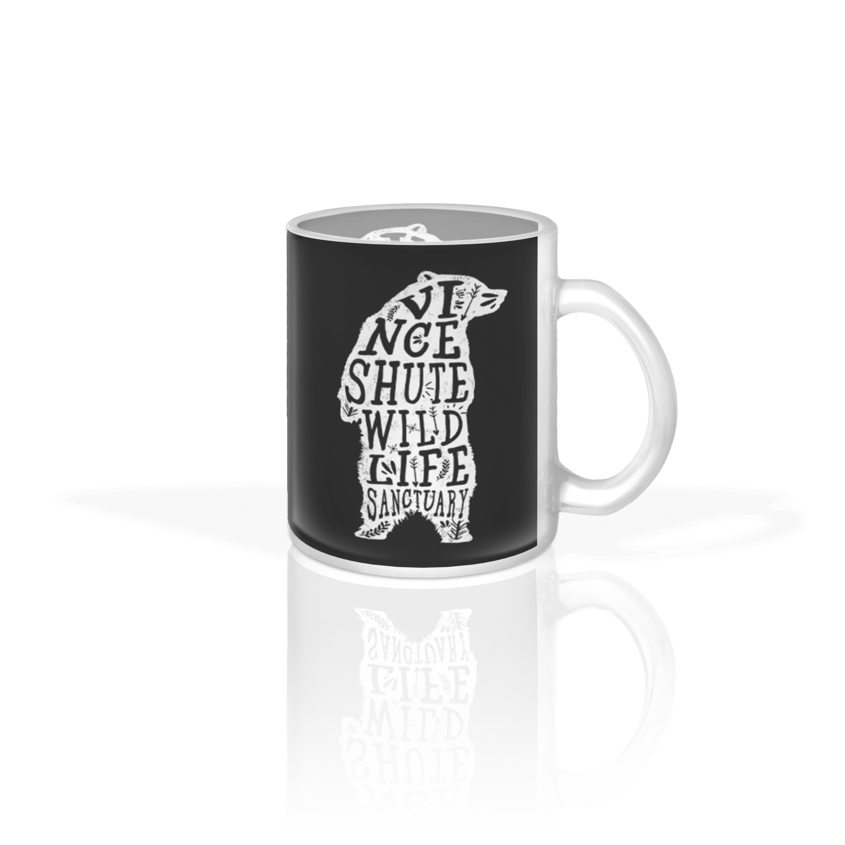 Standing Bear White Ink