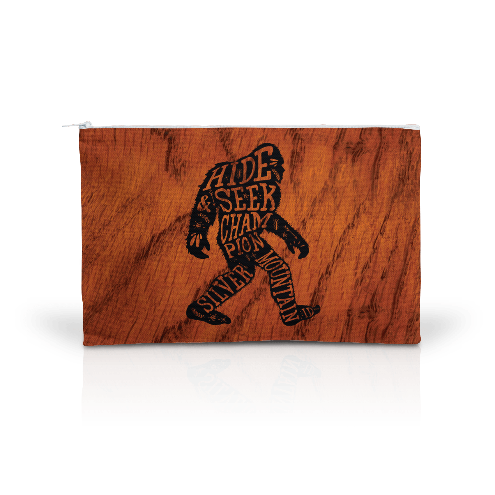Standing Bigfoot on Mahogany