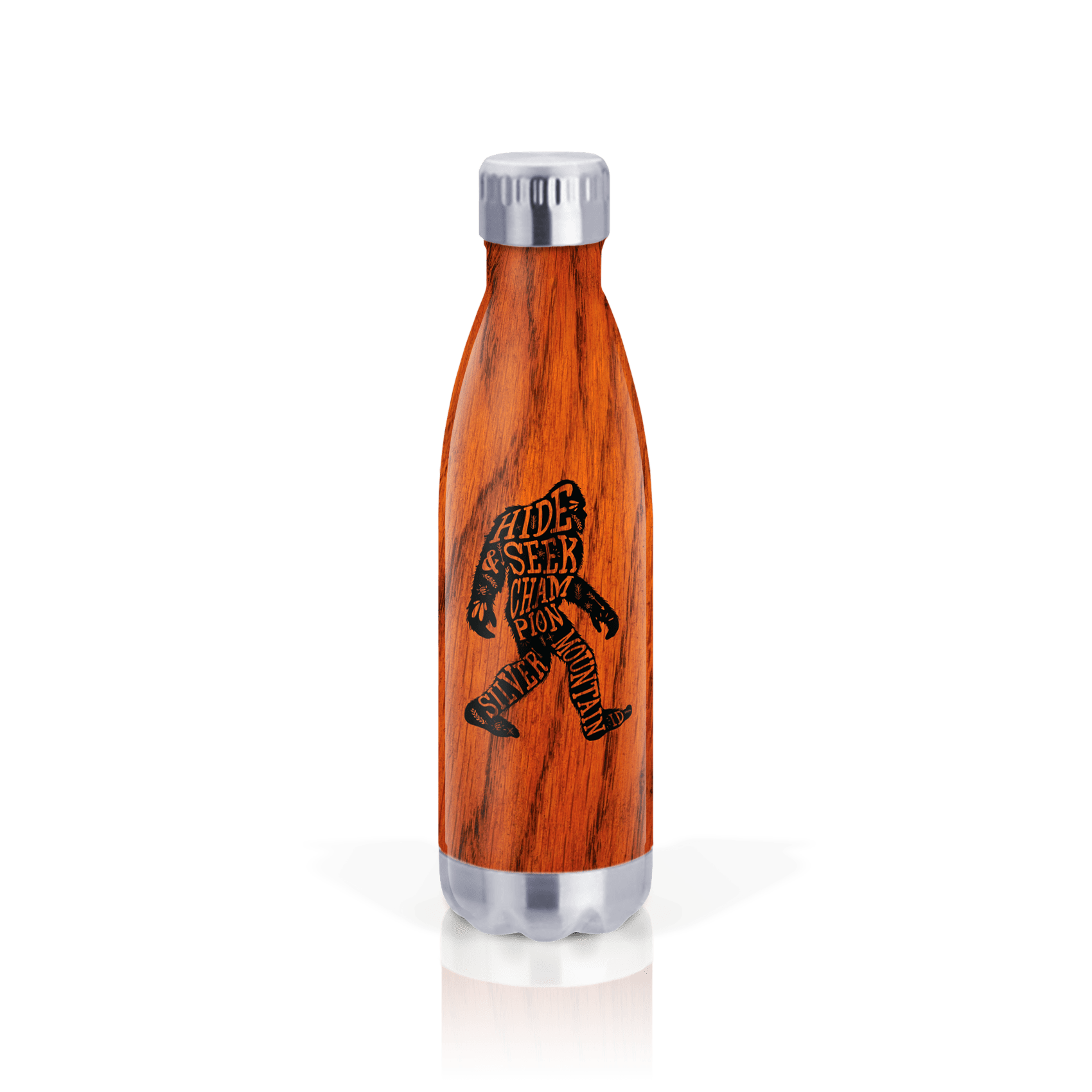 Standing Bigfoot on Mahogany