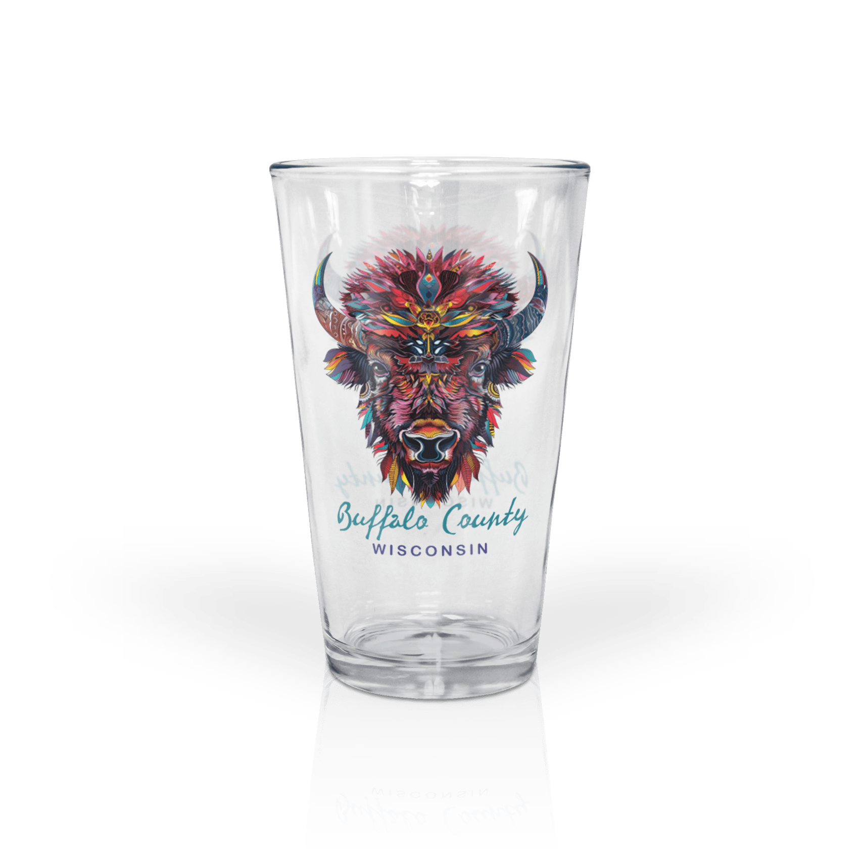 Clear 16 oz Pint Glass
