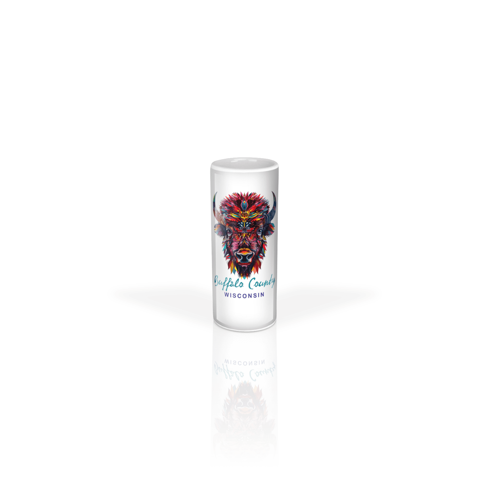Ceramic Shooter 3oz White