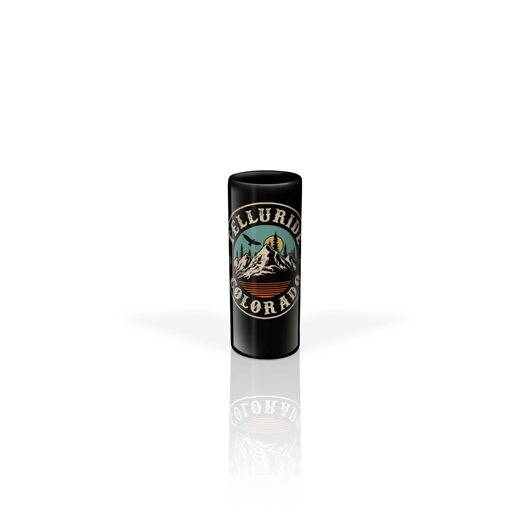 Ceramic Shooter 3oz Black