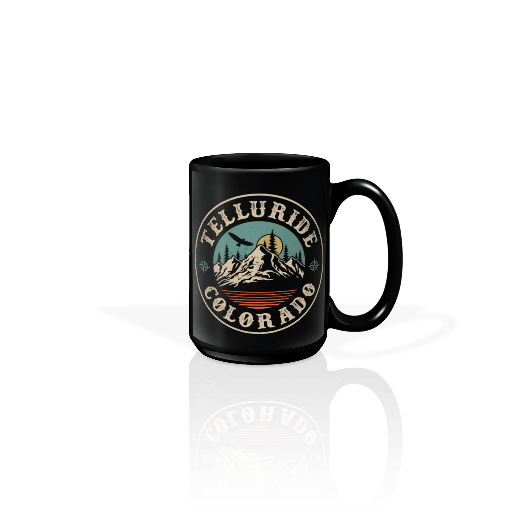 Ceramic 15oz Mug Black