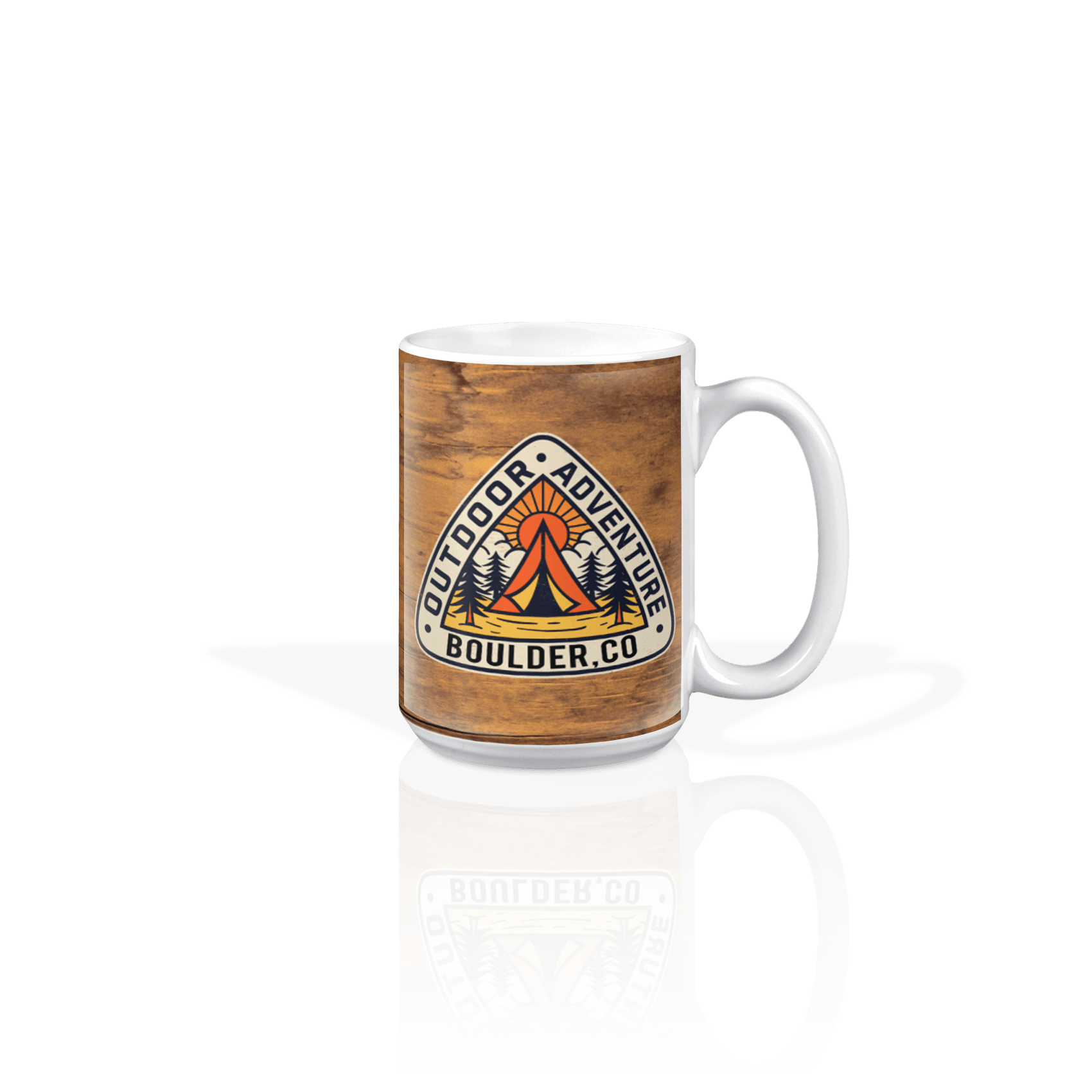 Ceramic 15oz Mug White