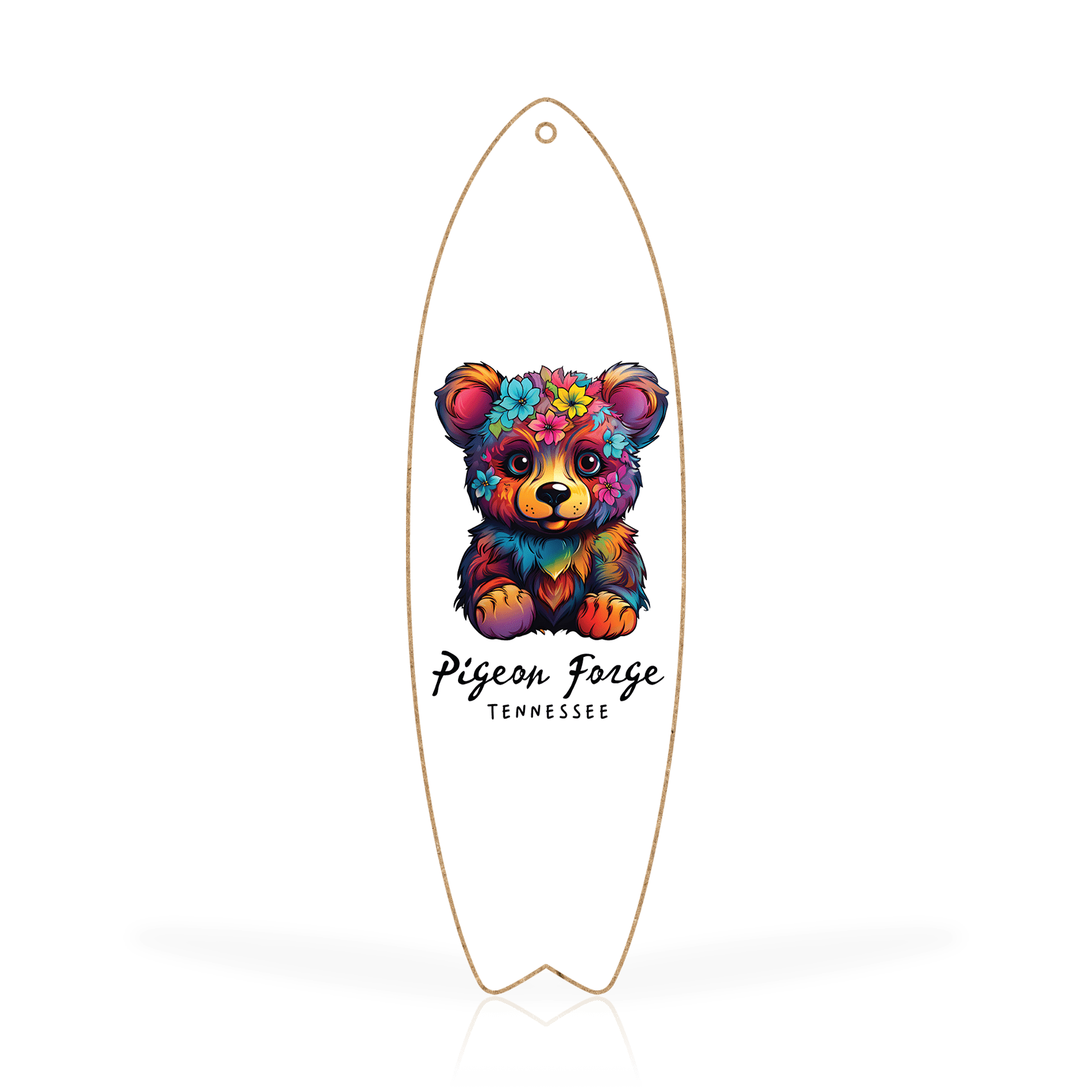 Sticker Floral Bear Cub