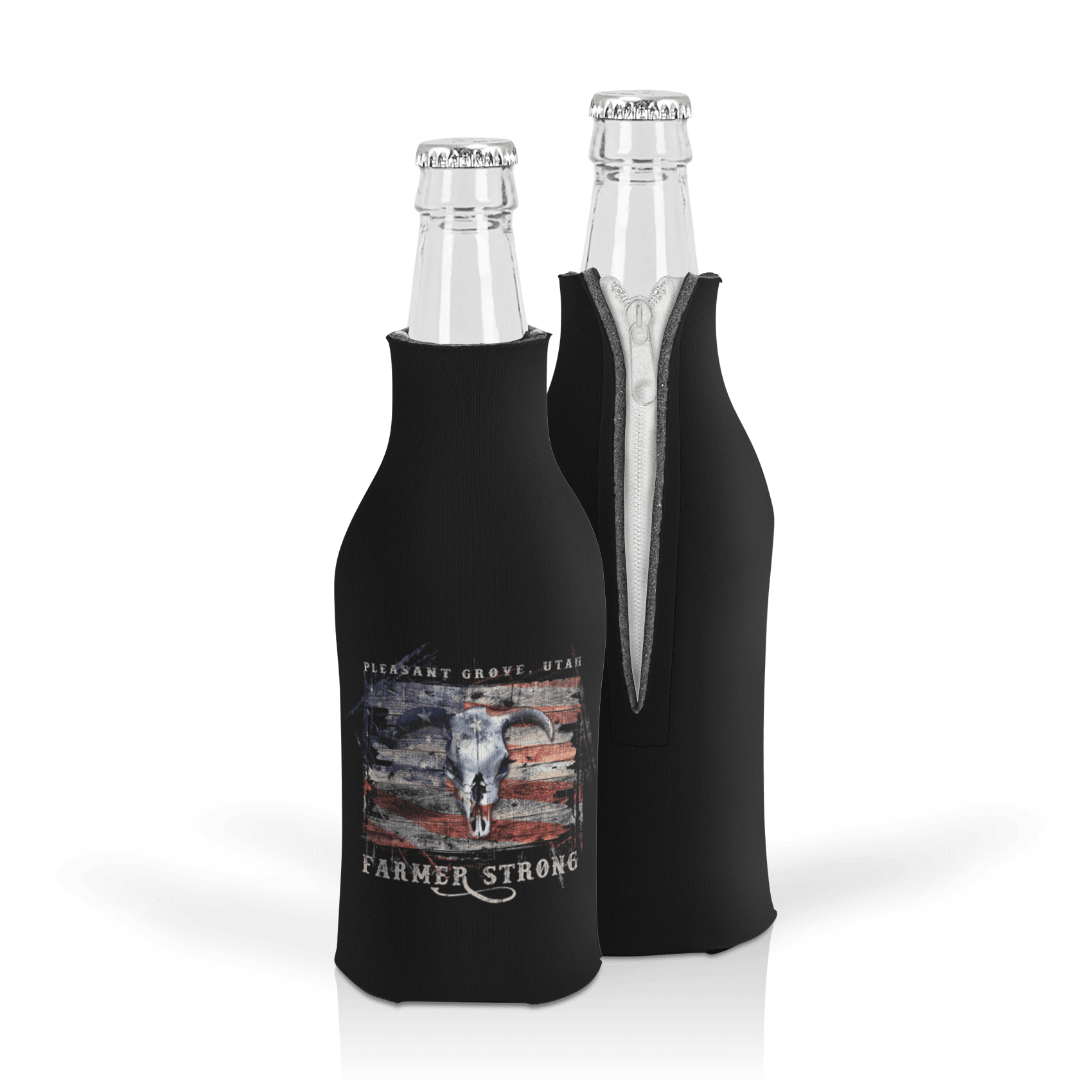 Scuba Foam Zippered Bottle
