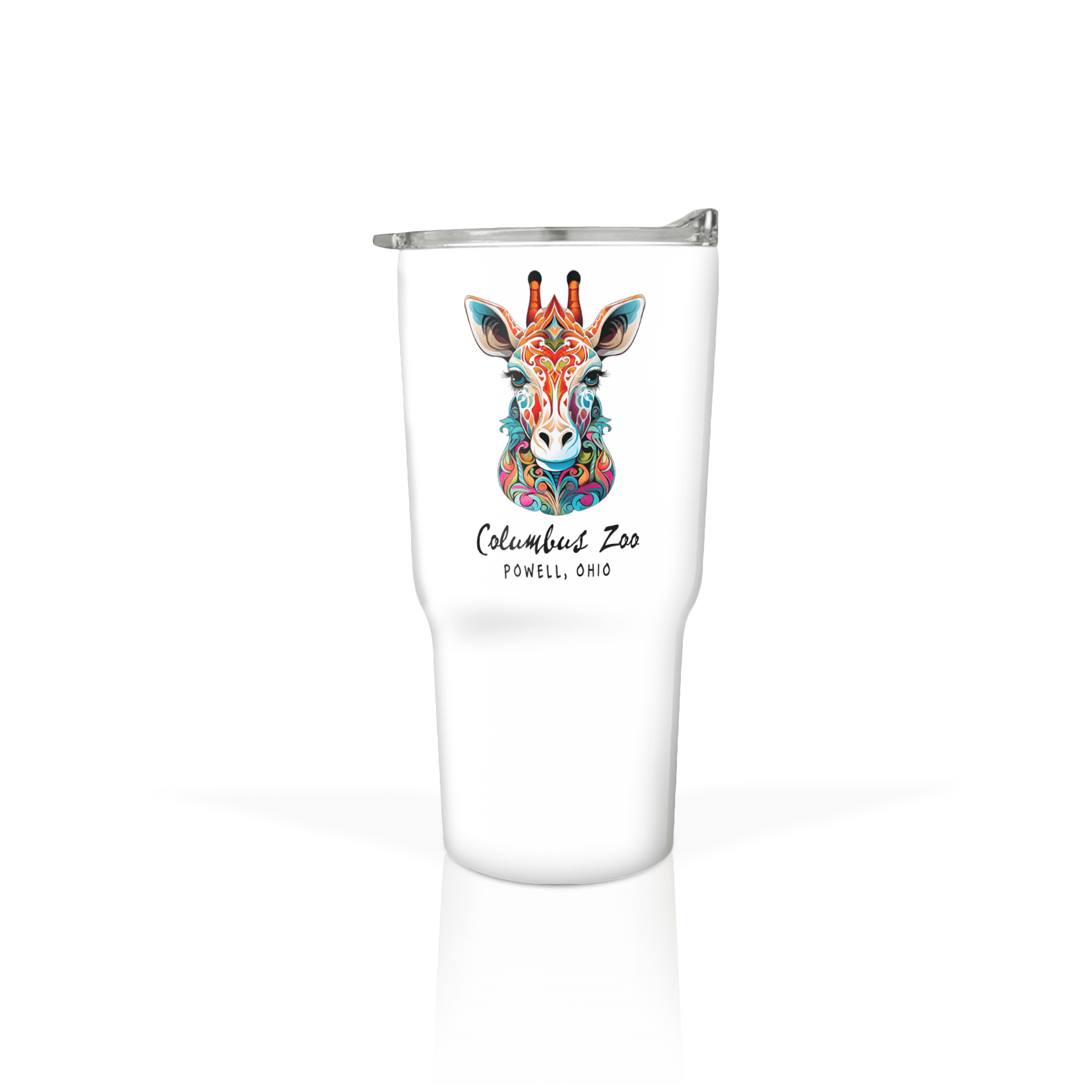 Sticker Floral Giraffe