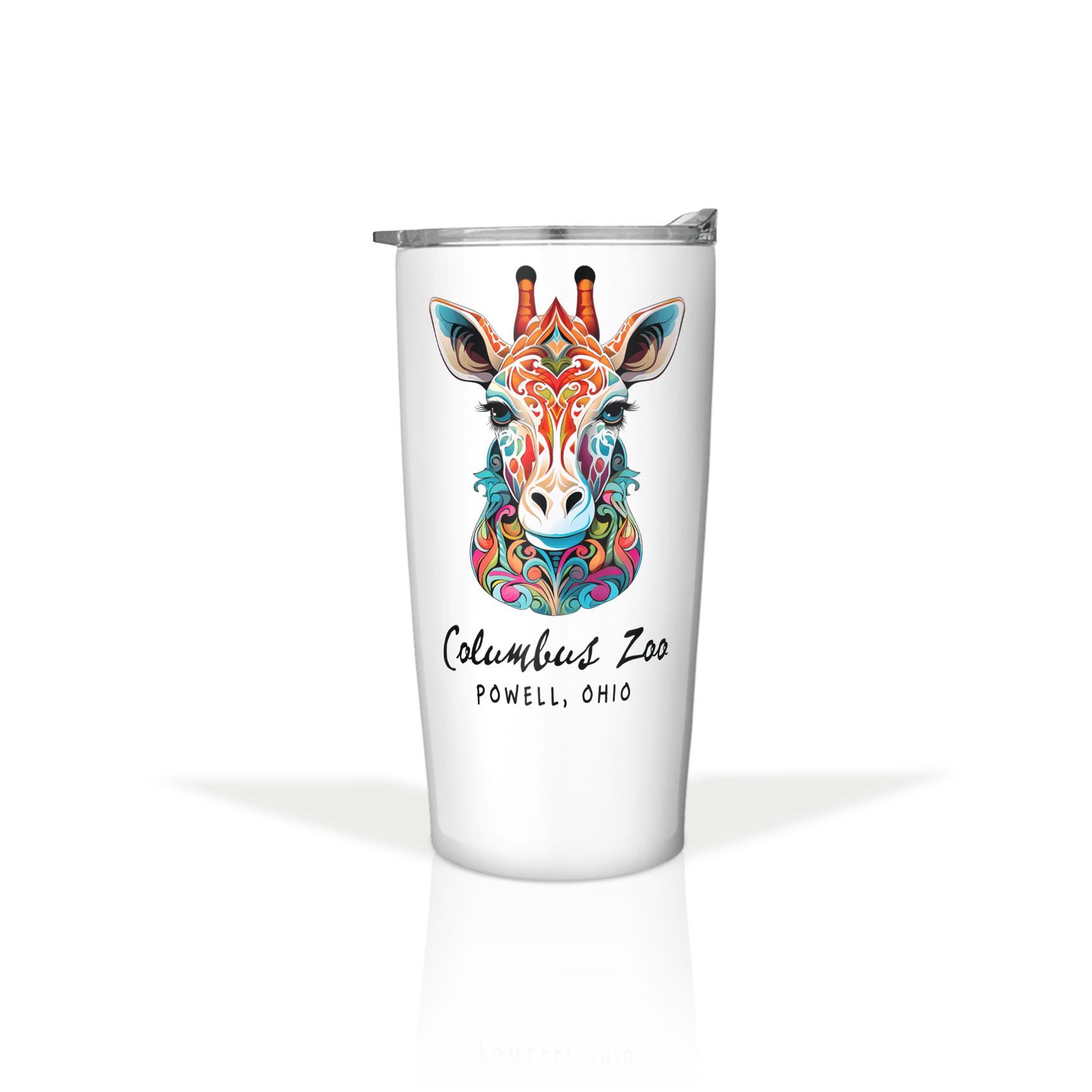 Sticker Floral Giraffe