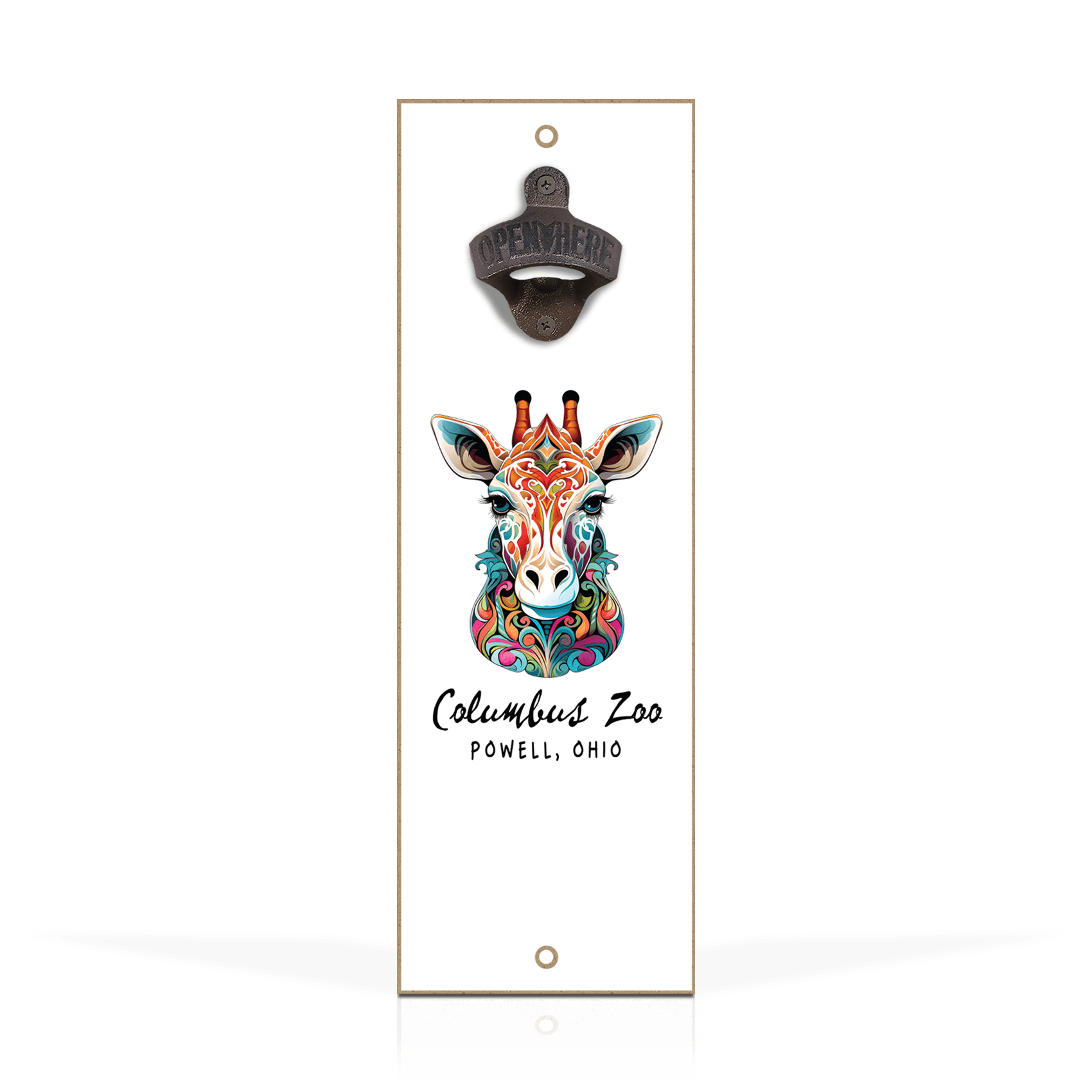 Sticker Floral Giraffe