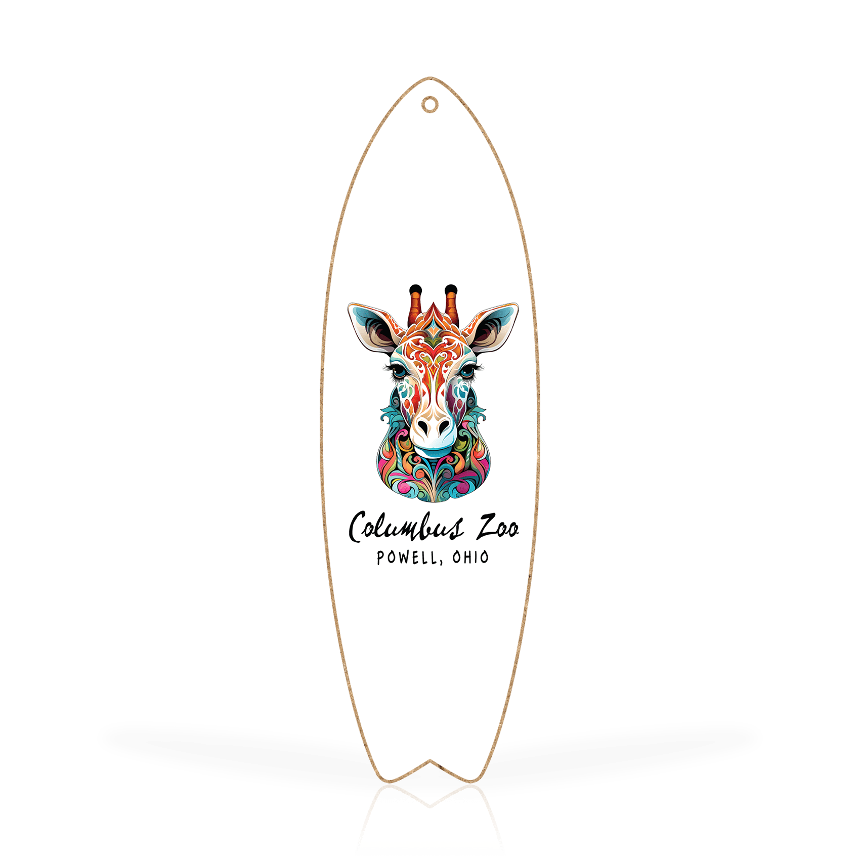 Sticker Floral Giraffe