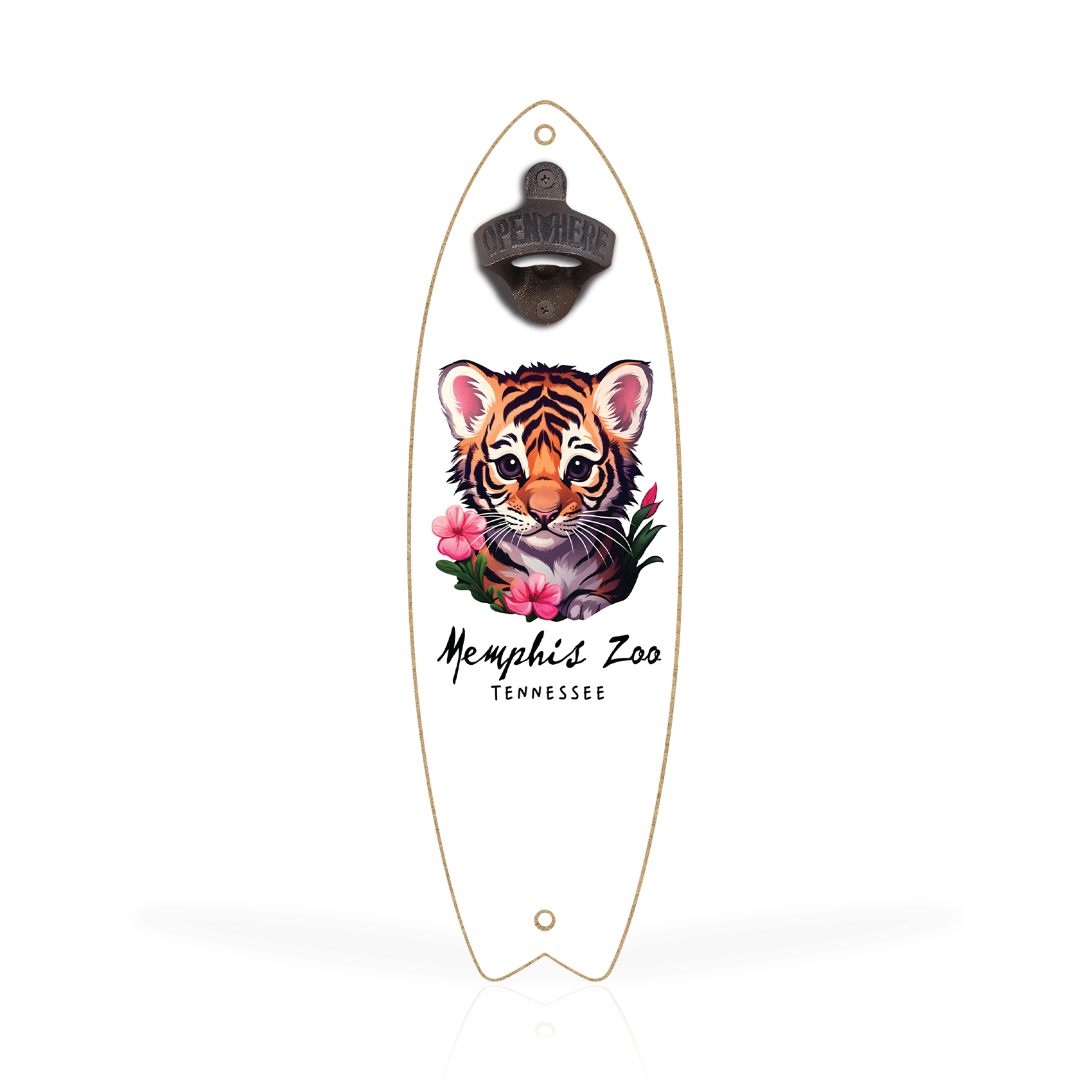 Sticker Floral Tiger Cub