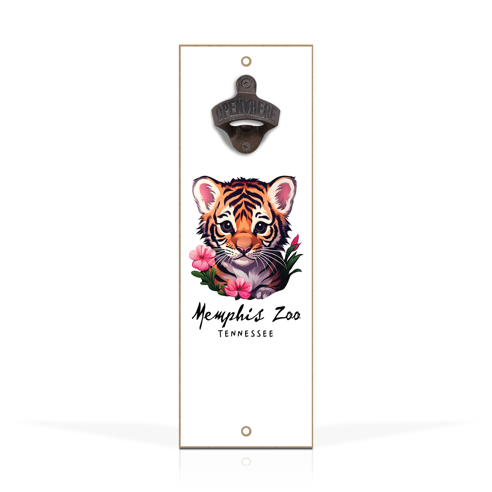 Sticker Floral Tiger Cub