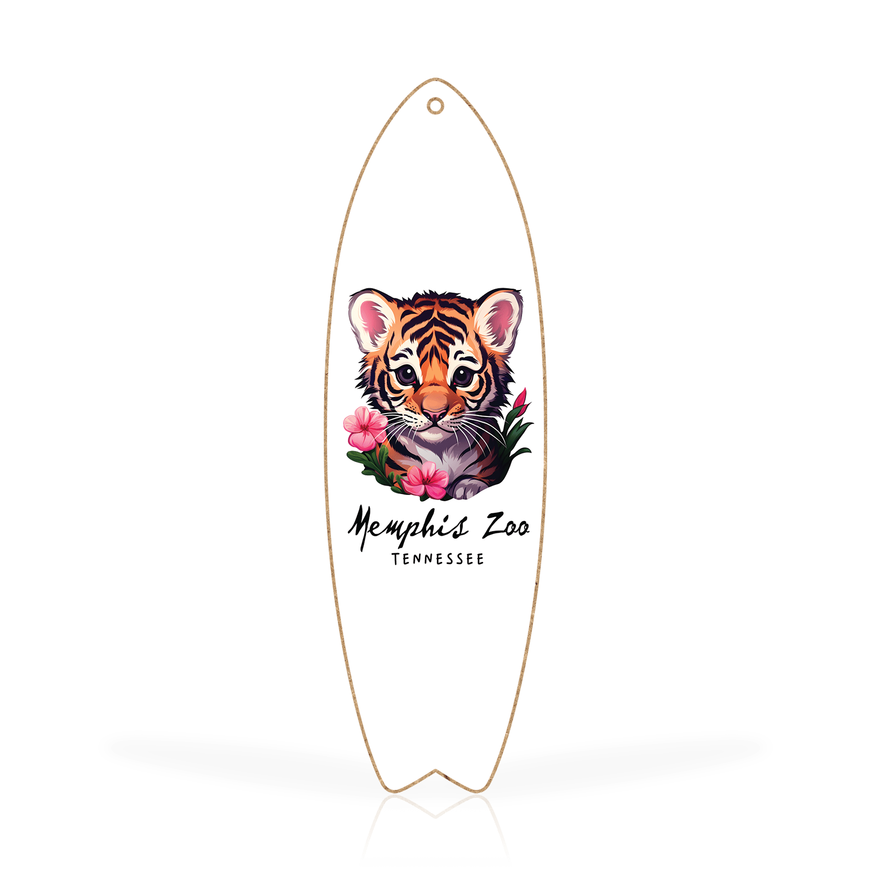 Sticker Floral Tiger Cub