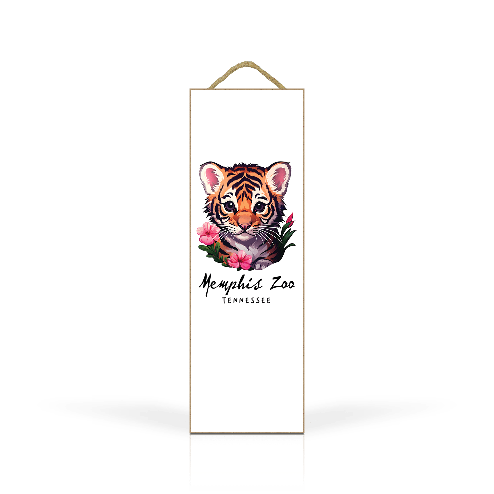 Sticker Floral Tiger Cub