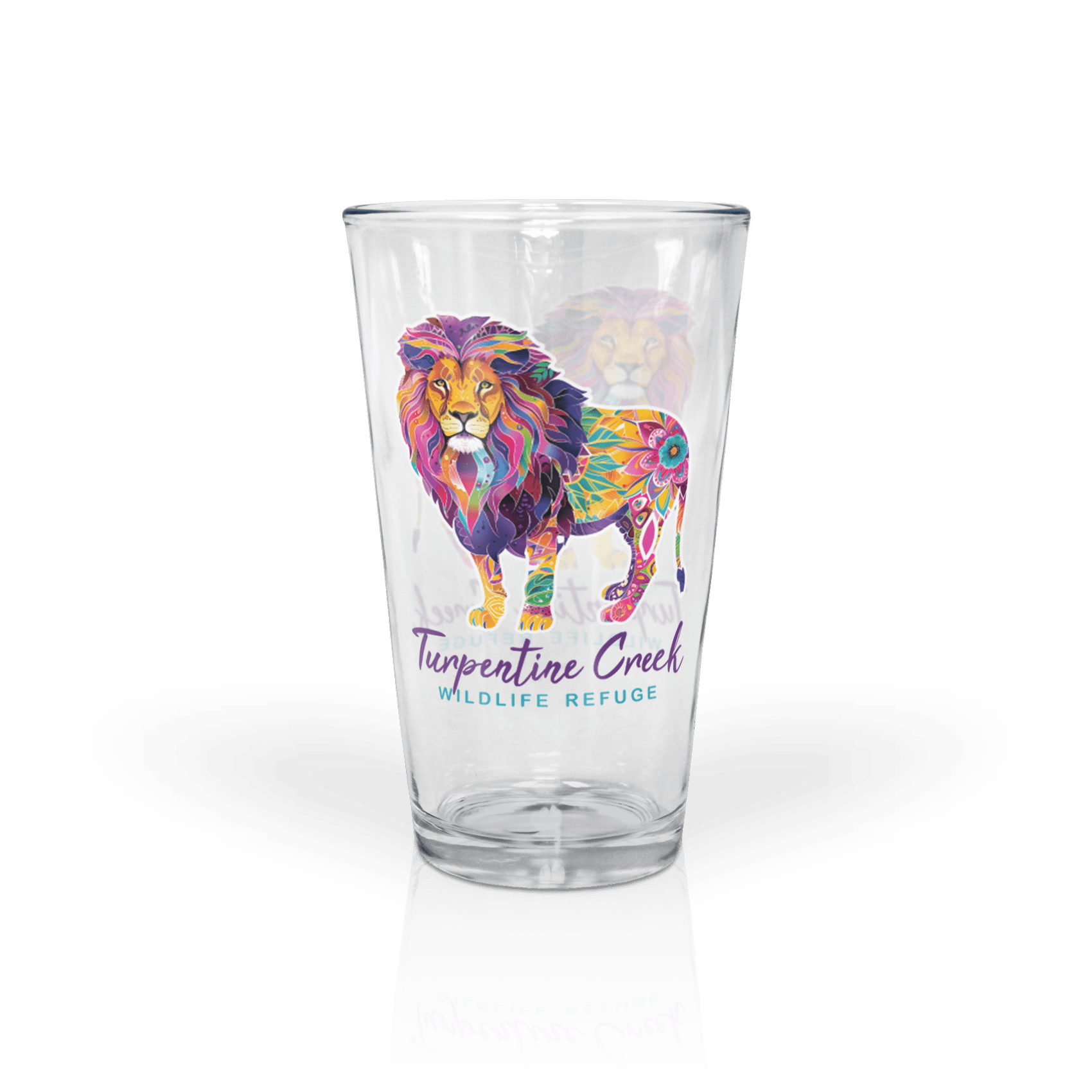 Standing Lion Body Sticker