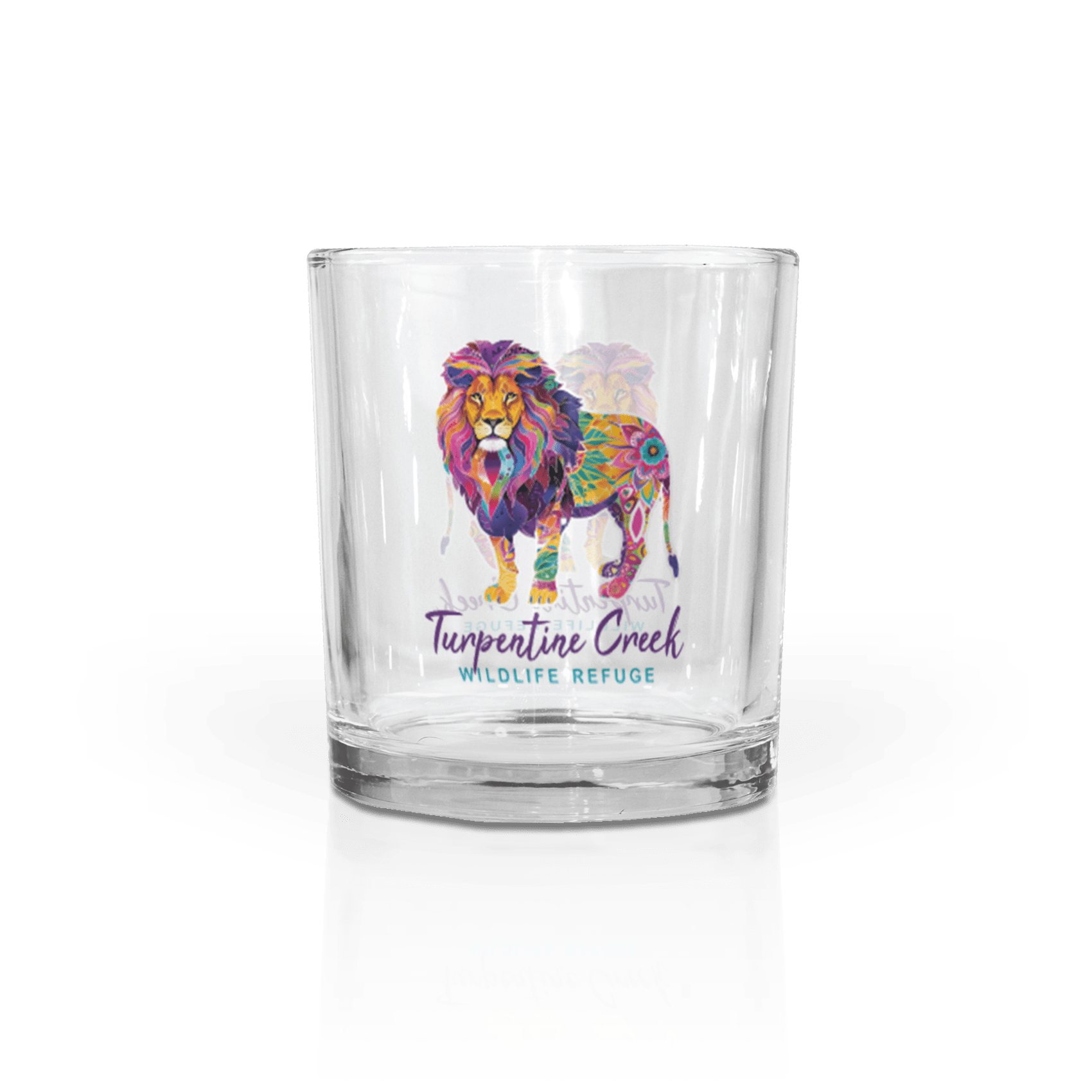 Standing Lion Body Sticker
