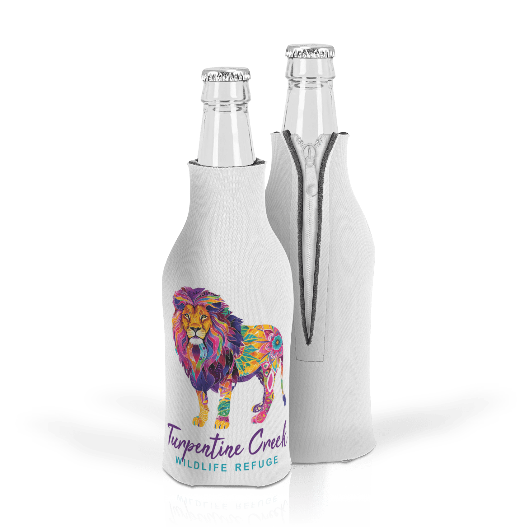 Standing Lion Body Sticker