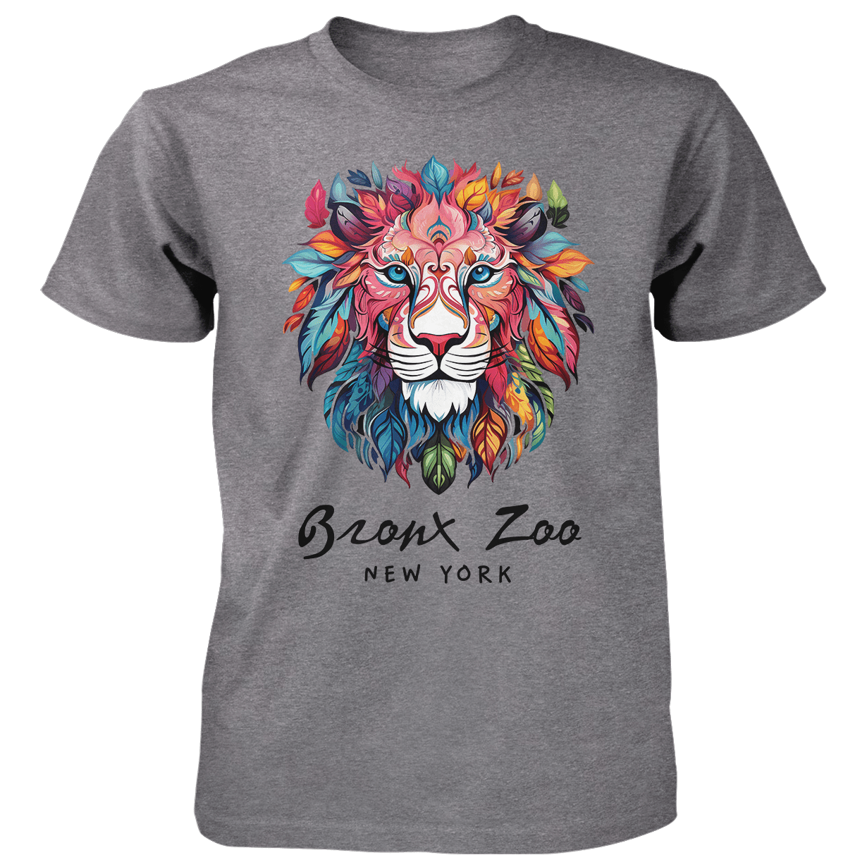Sticker Floral Lion