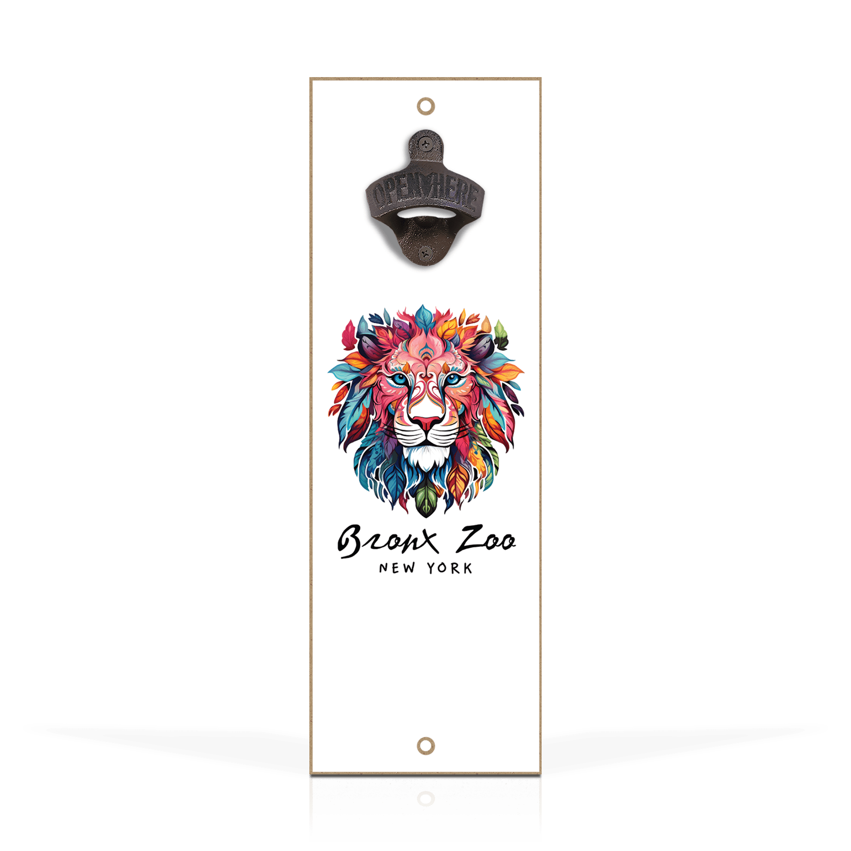 Sticker Floral Lion