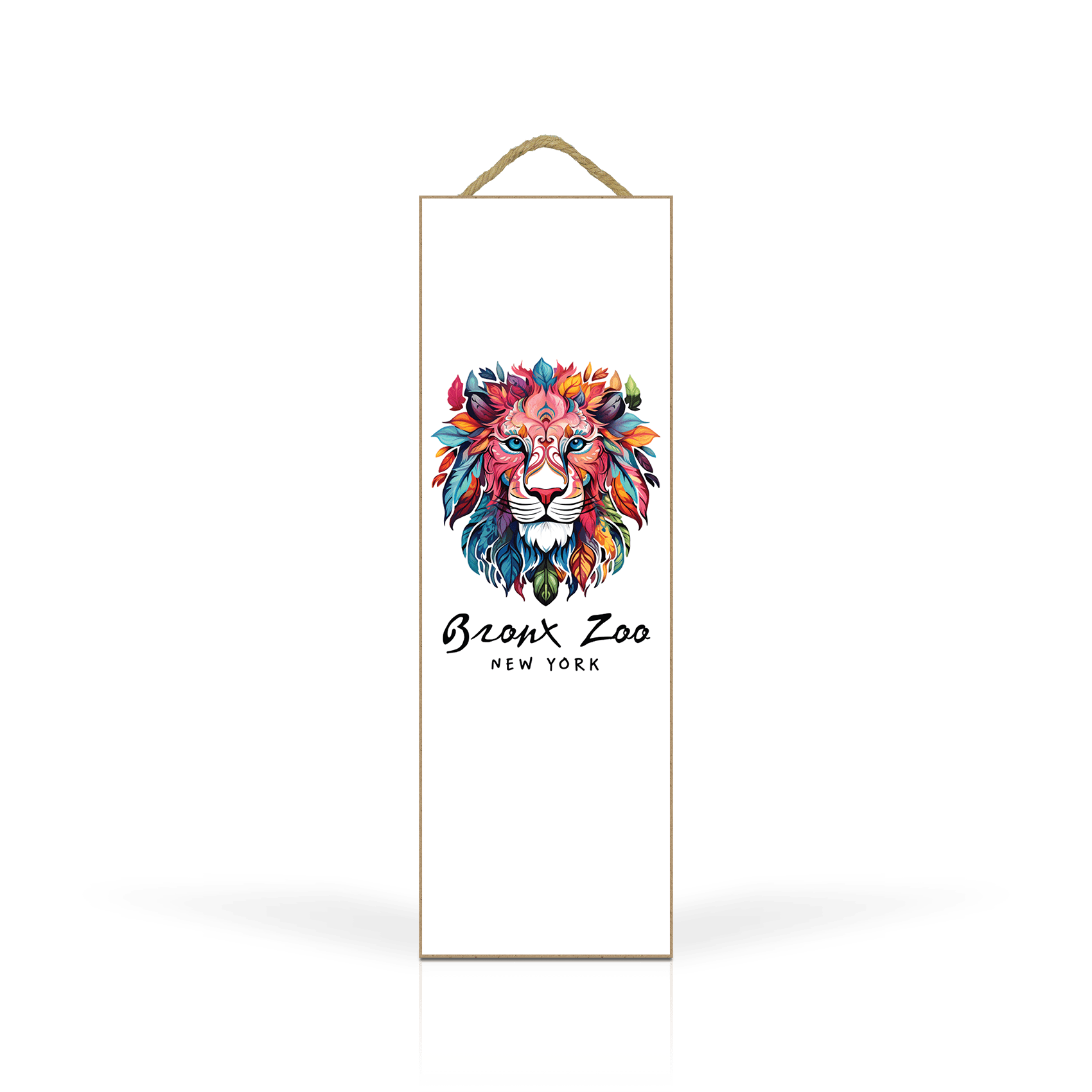 Sticker Floral Lion