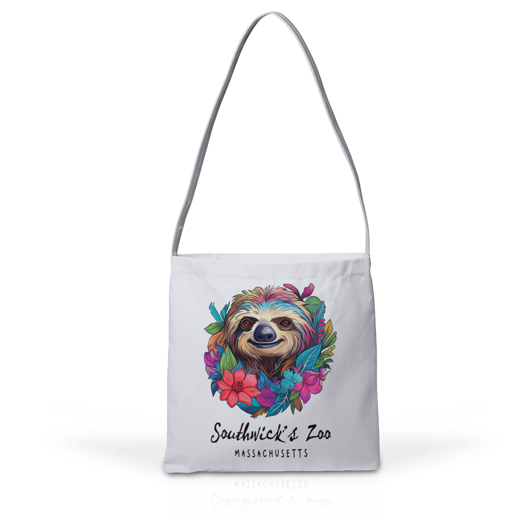 Sticker Floral Sloth