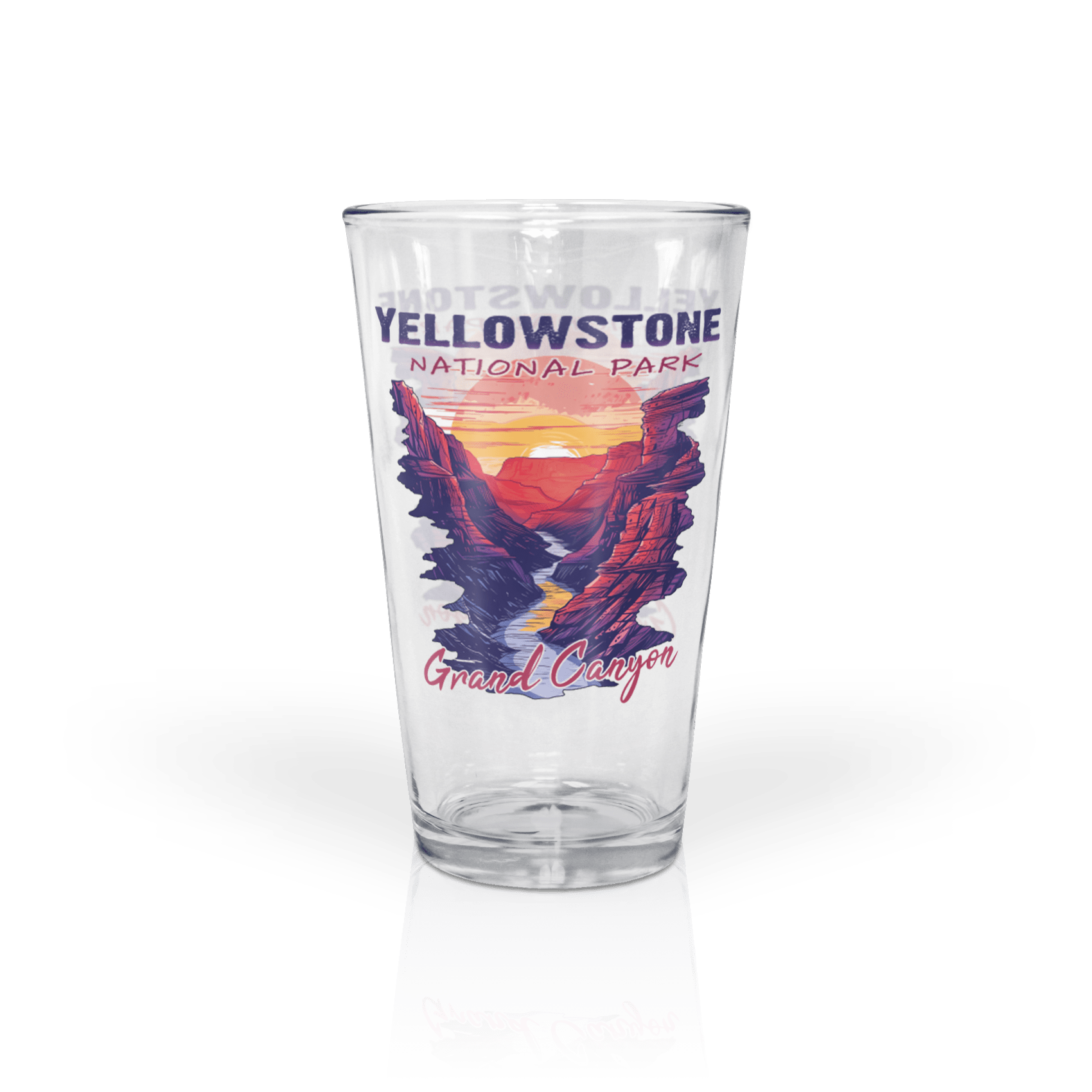 Clear 16 oz Pint Glass