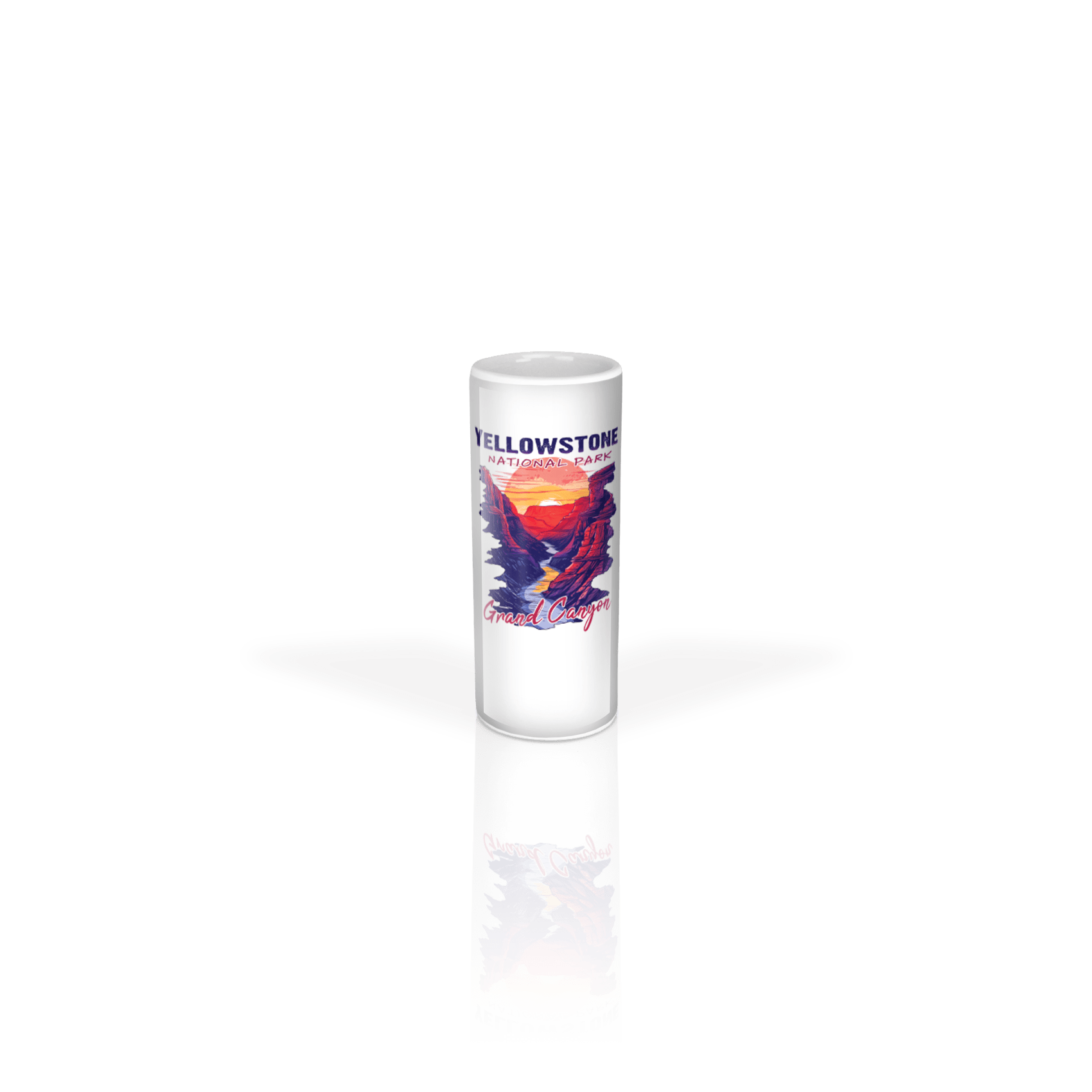 Ceramic Shooter 3oz White