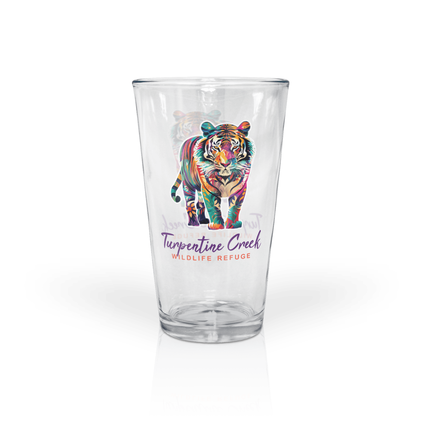 Standing Tiger Body Sticker
