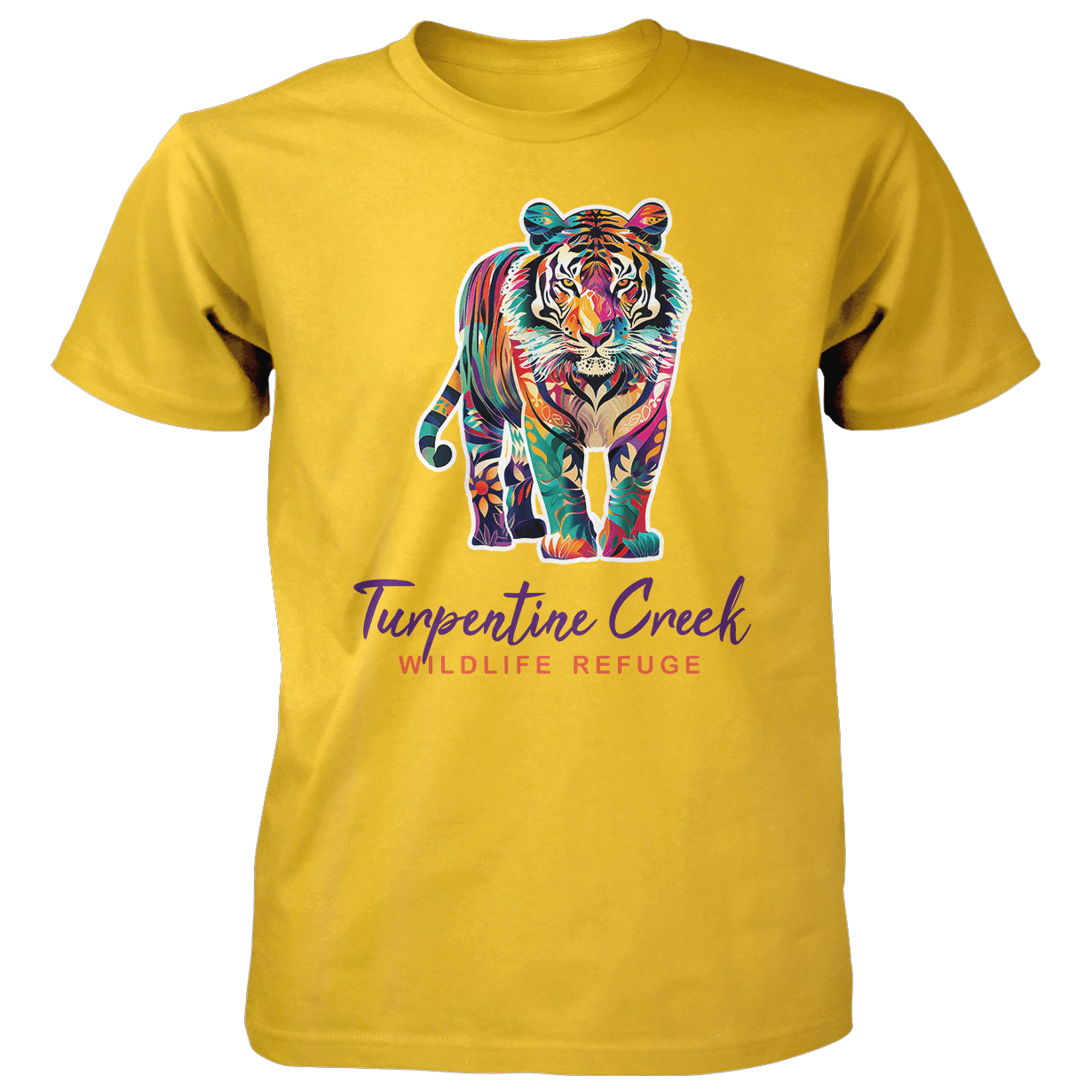 Standing Tiger Body Sticker