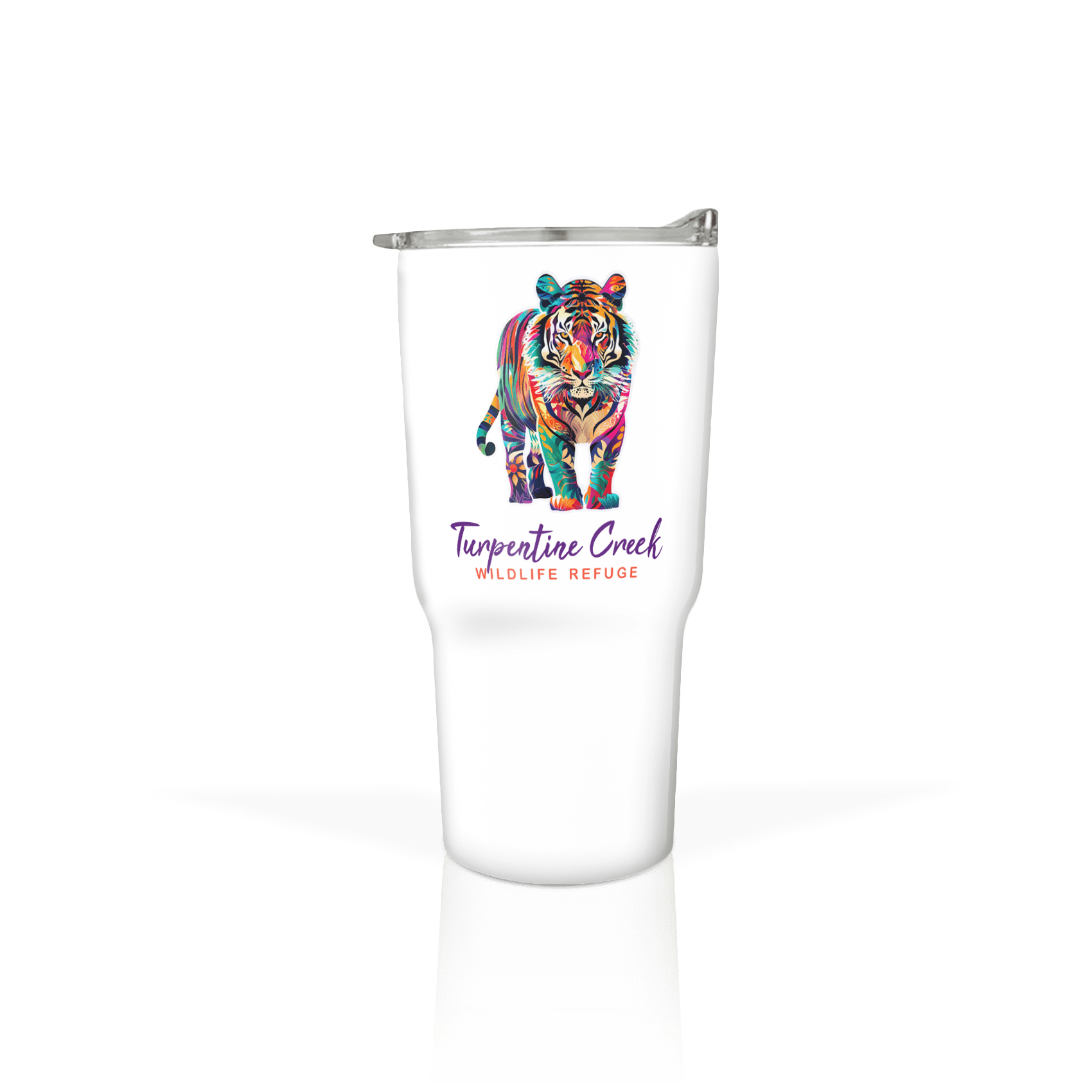 Standing Tiger Body Sticker