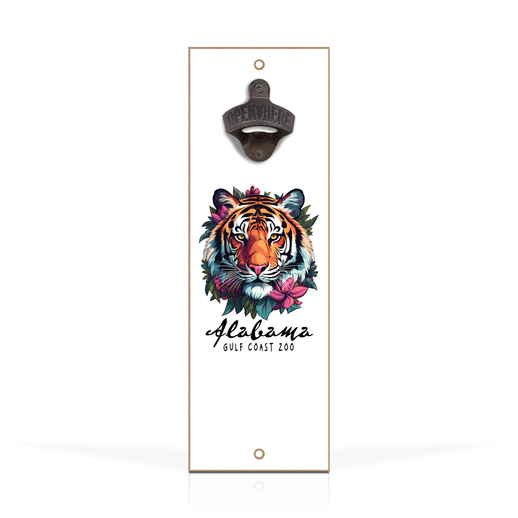 Sticker Floral Tiger