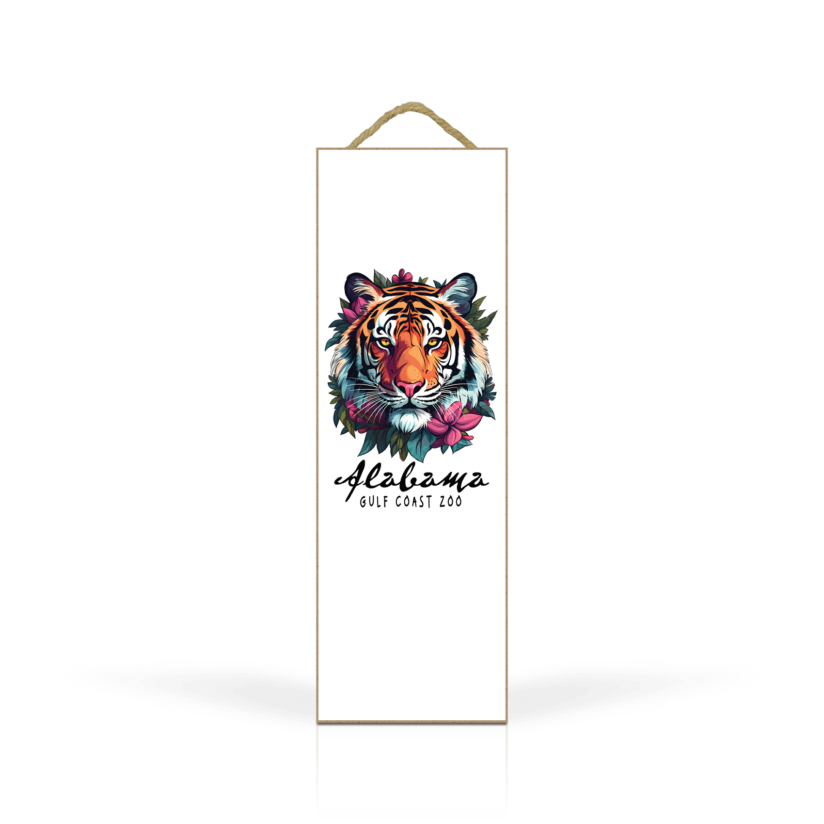Sticker Floral Tiger