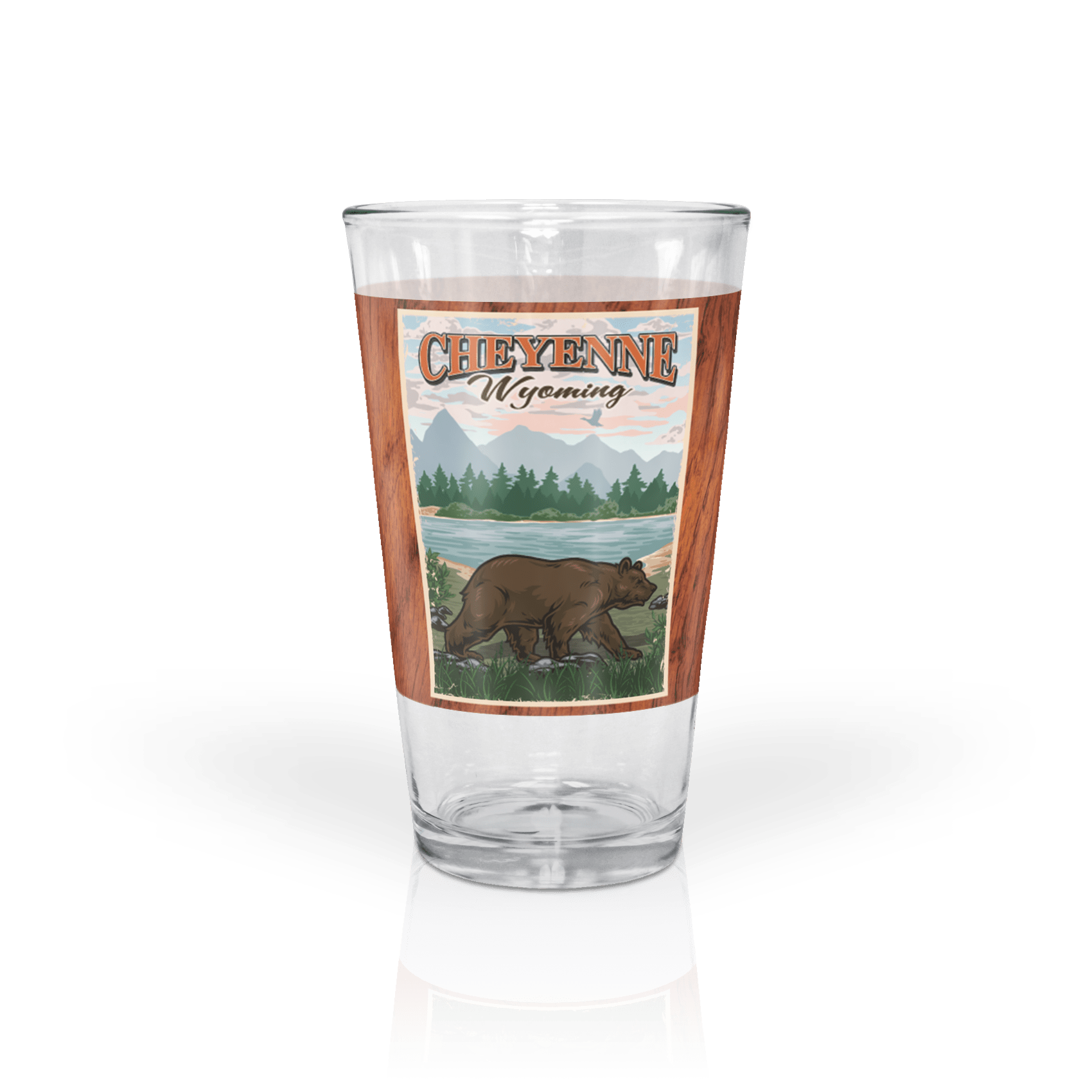 Clear 16 oz Pint Glass
