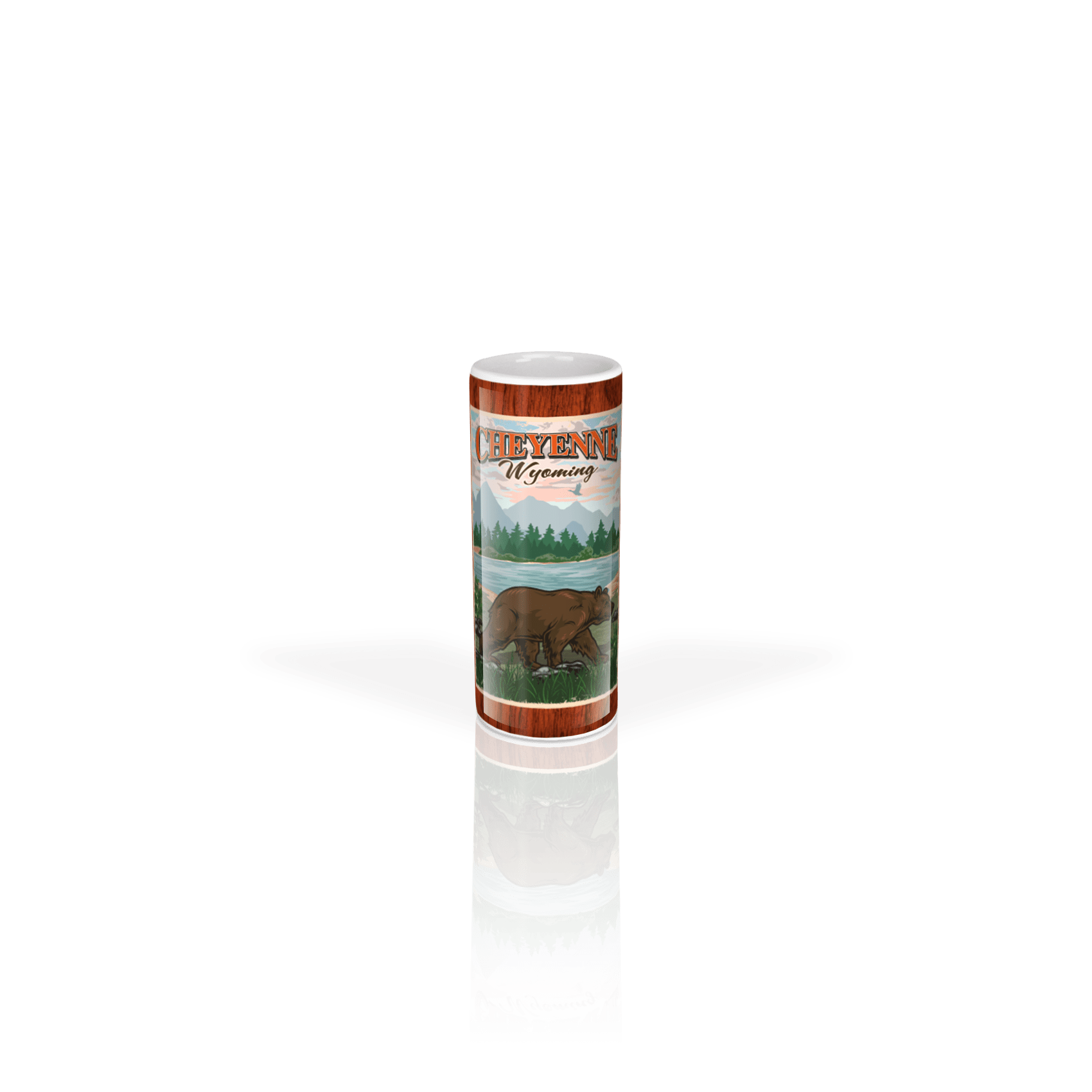 Ceramic Shooter 3oz White