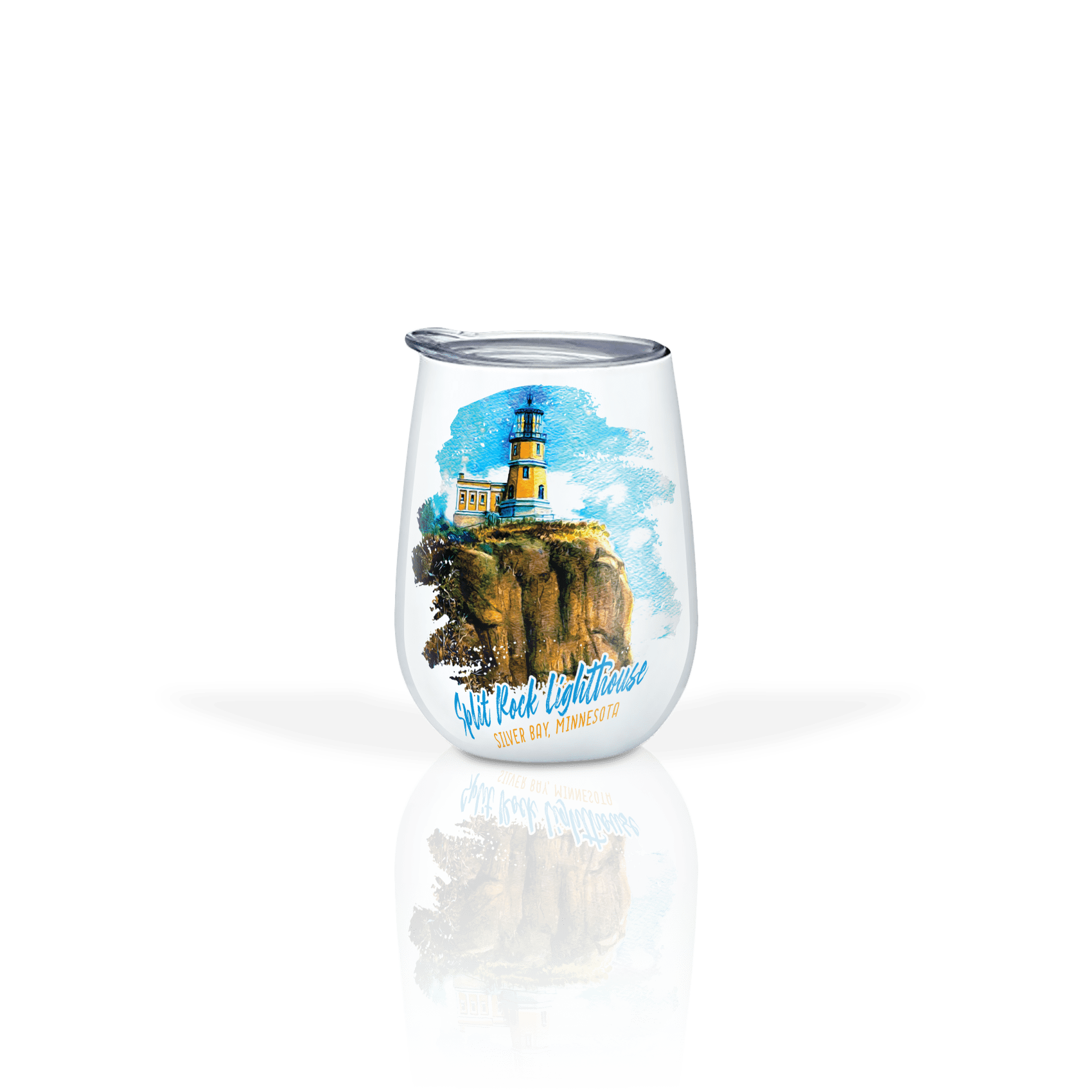 Split Rock Lighthouse Illustration