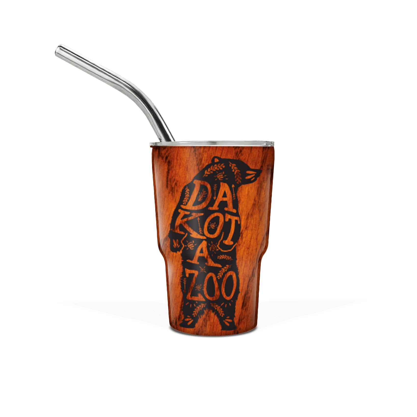 Mini 3 oz Tumbler with Straw