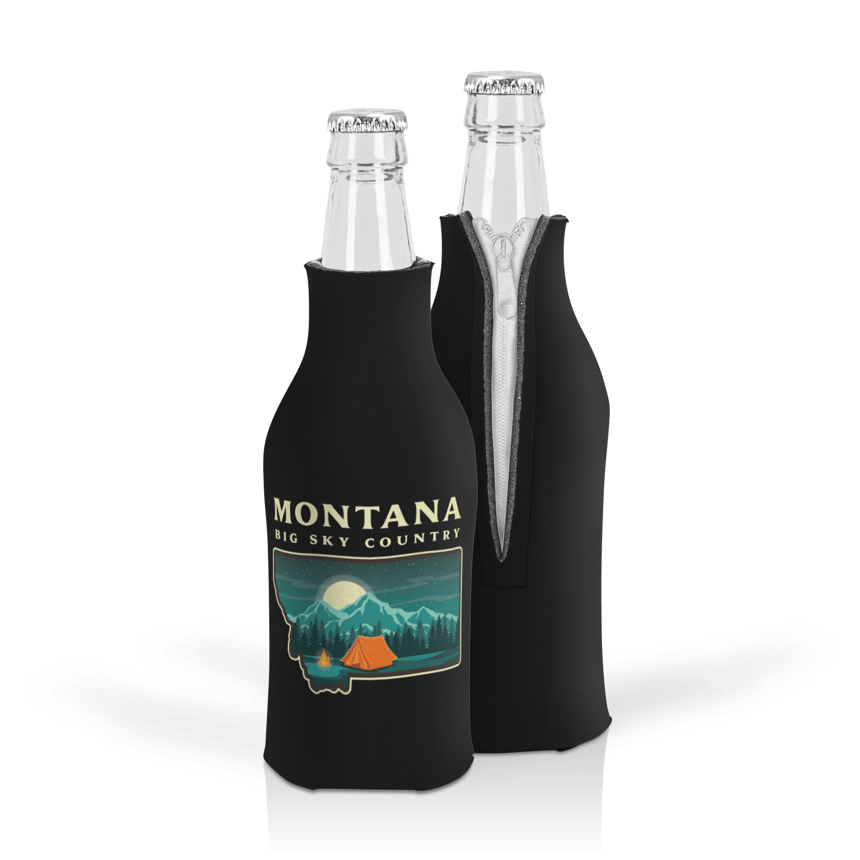 Scuba Foam Zippered Bottle