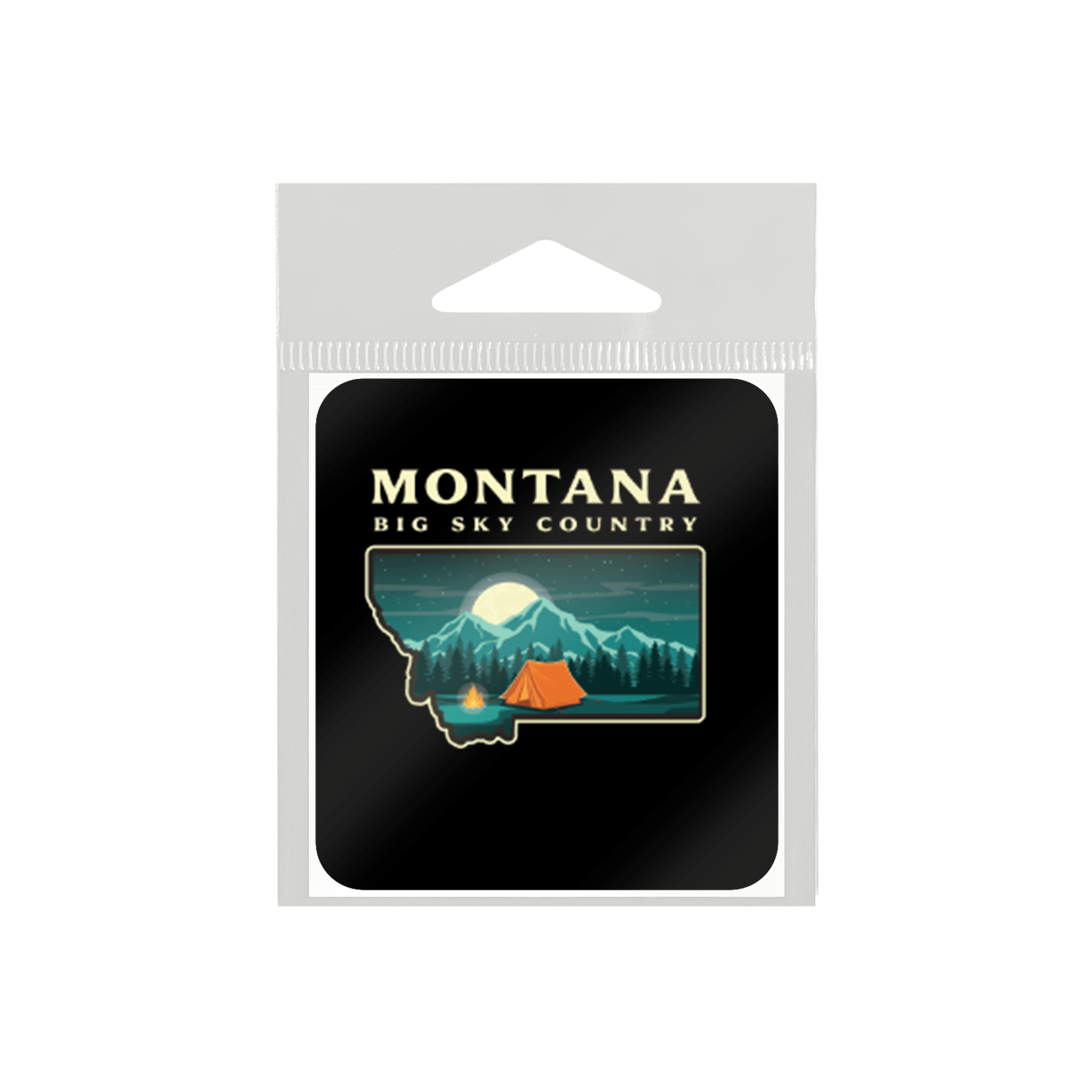 Spot State Shape Montana